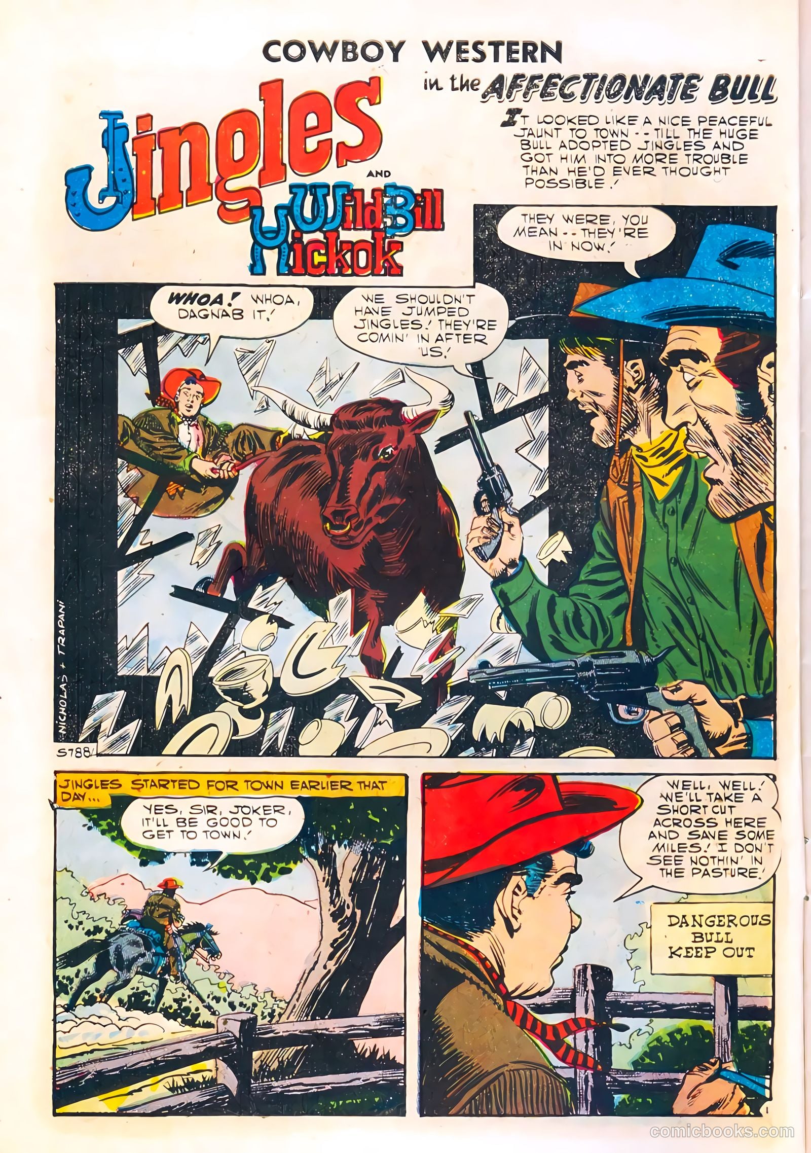 Cowboy Western #66 (1958) — page 10 of 36