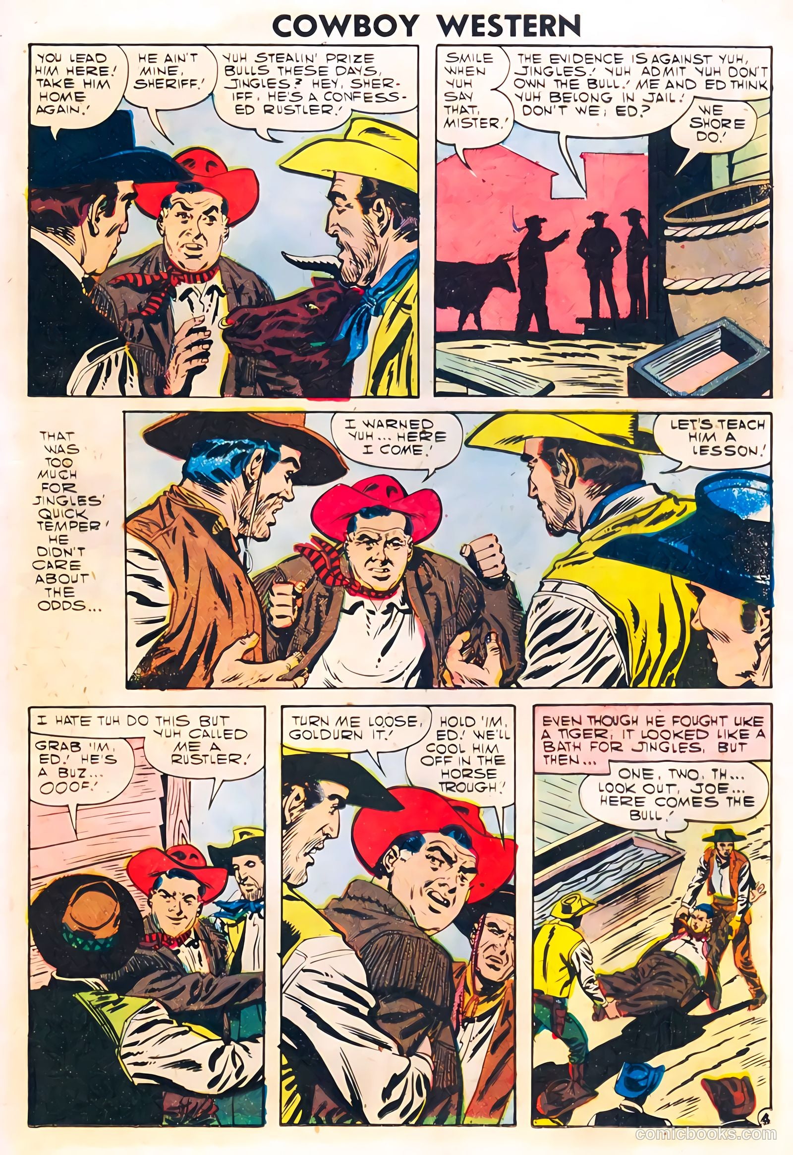 Cowboy Western #66 (1958) — page 13 of 36