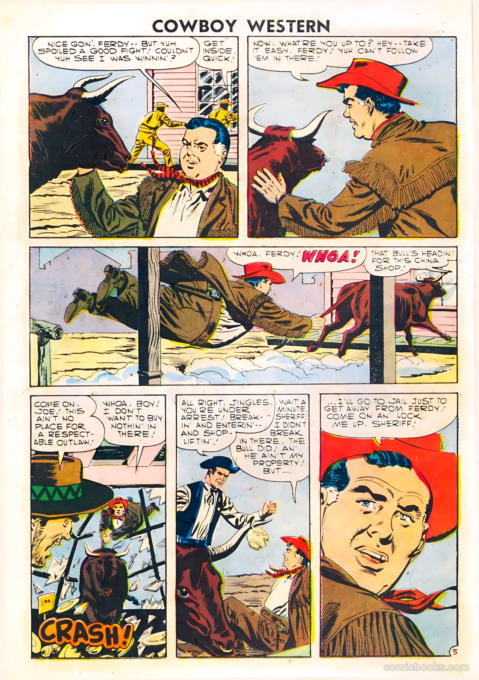 Cowboy Western #66 (1958) — page 14 of 36