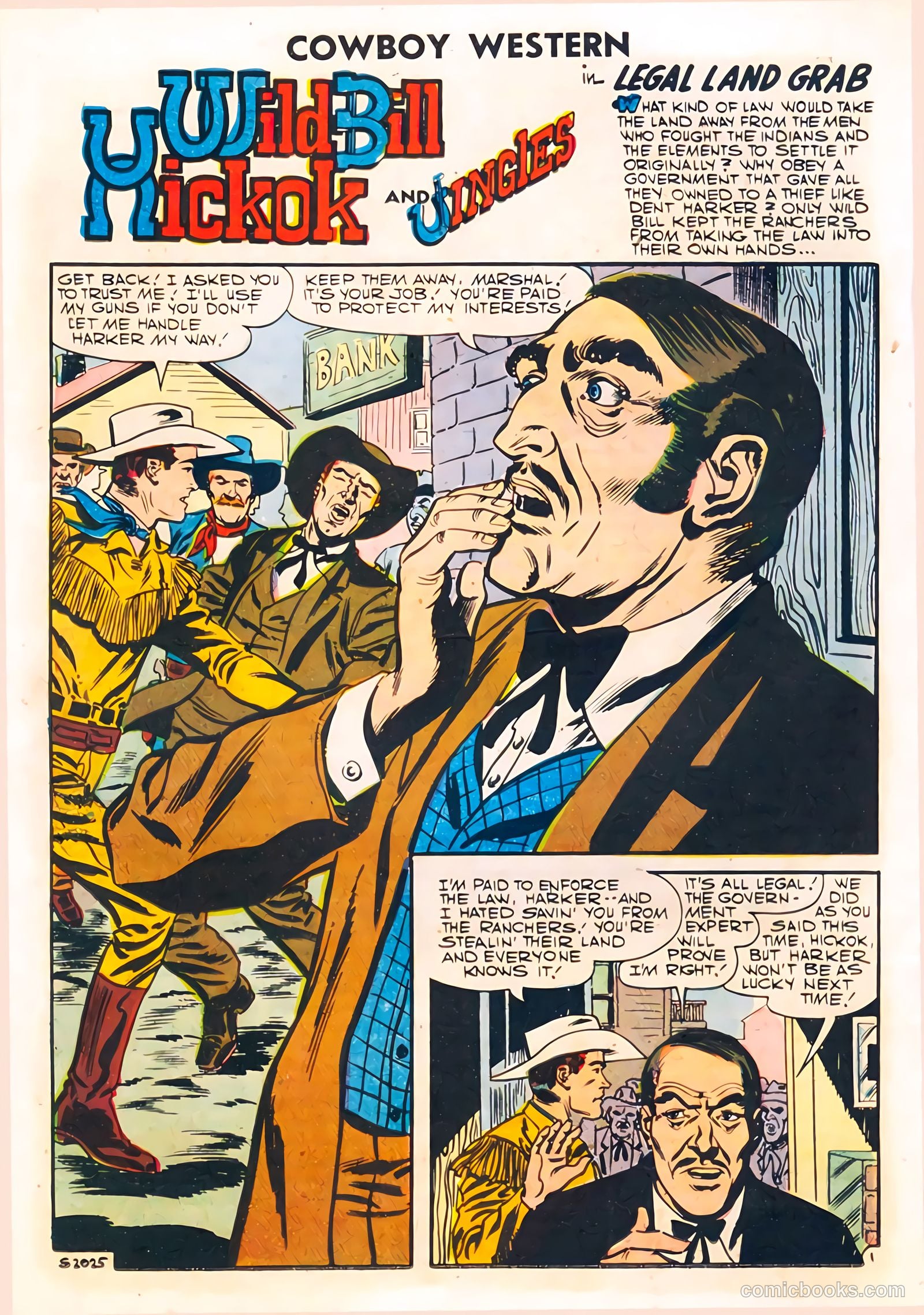 Cowboy Western #66 (1958) — page 20 of 36
