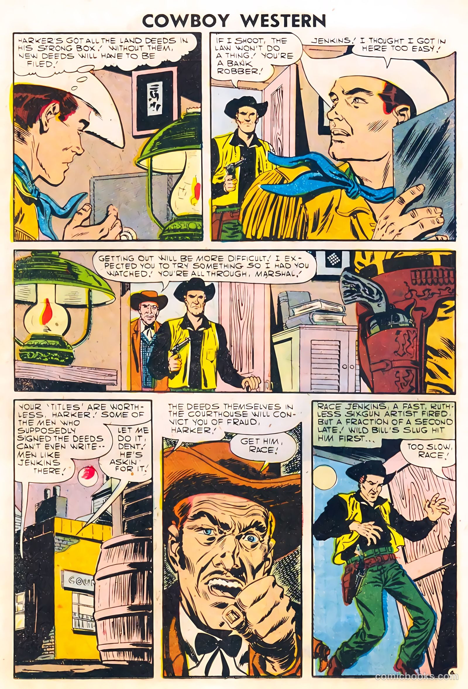 Cowboy Western #66 (1958) — page 24 of 36