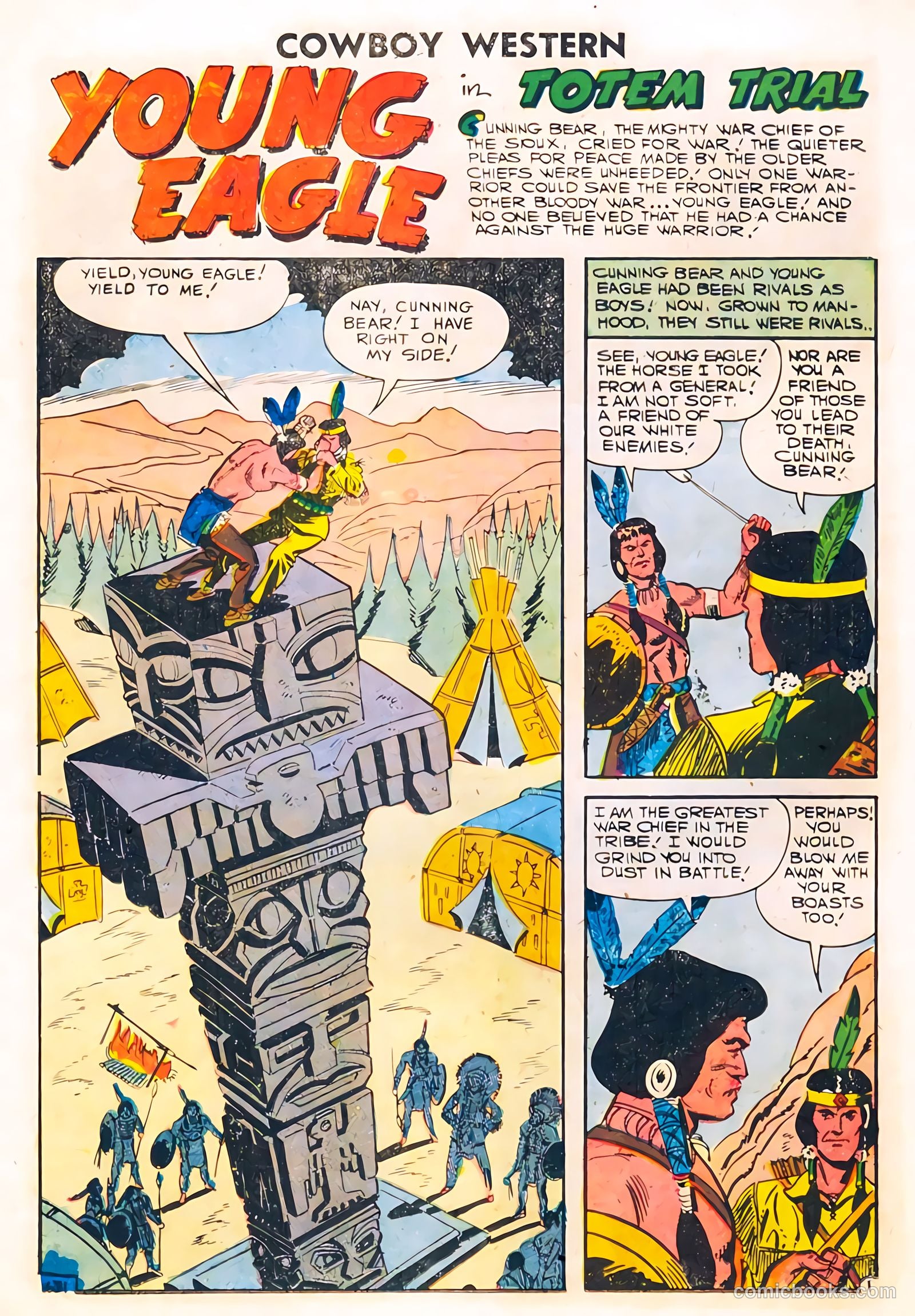Cowboy Western #66 (1958) — page 26 of 36