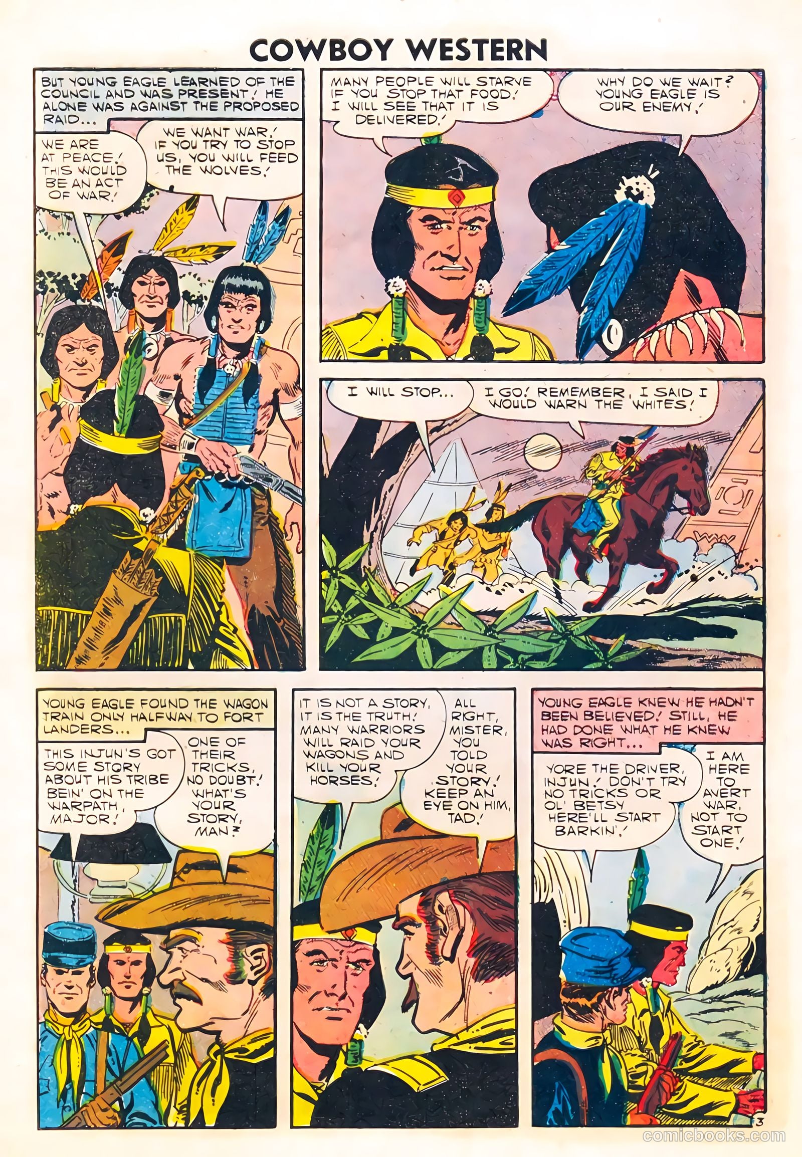 Cowboy Western #66 (1958) — page 28 of 36