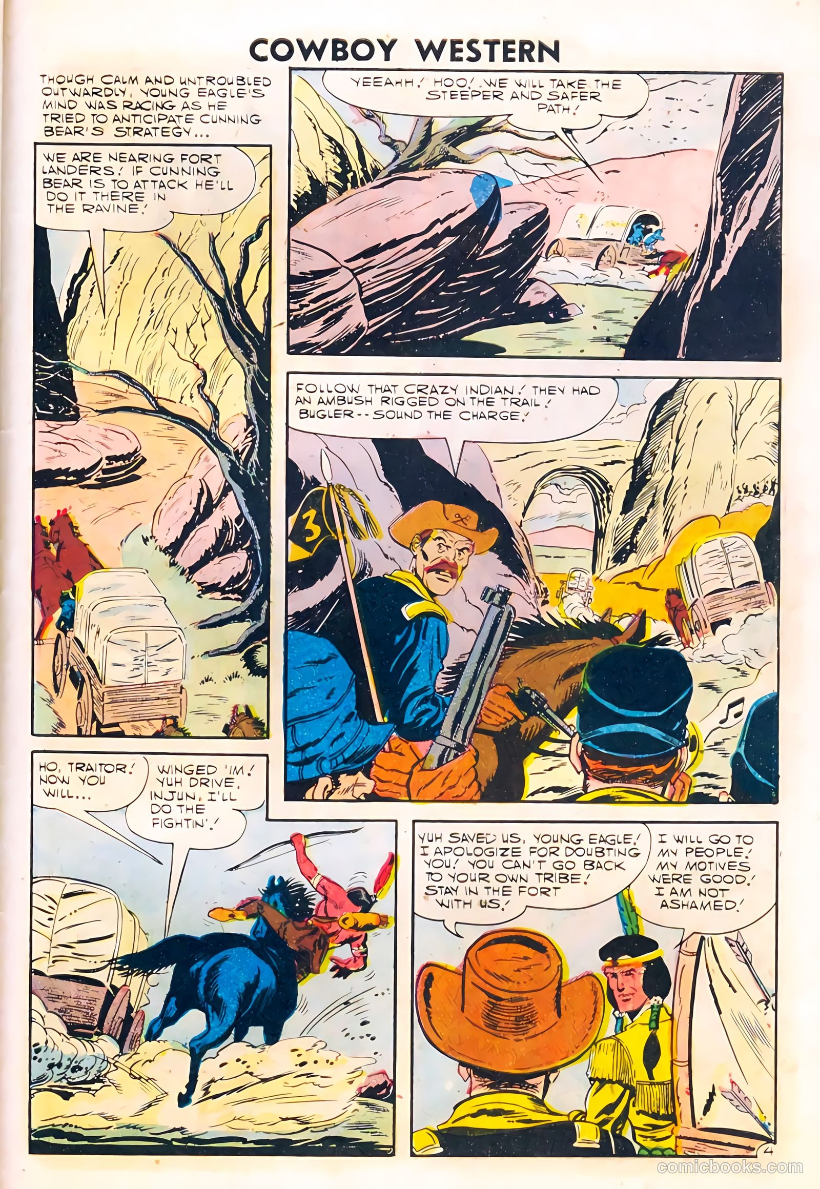 Cowboy Western #66 (1958) — page 29 of 36