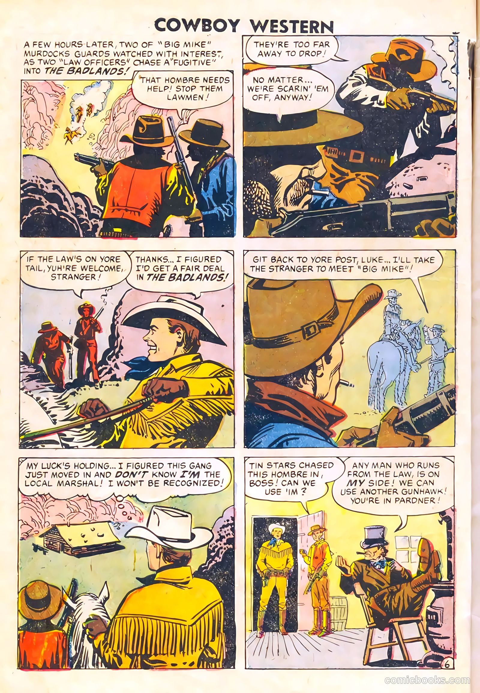 Cowboy Western #67 (1958) — page 8 of 68