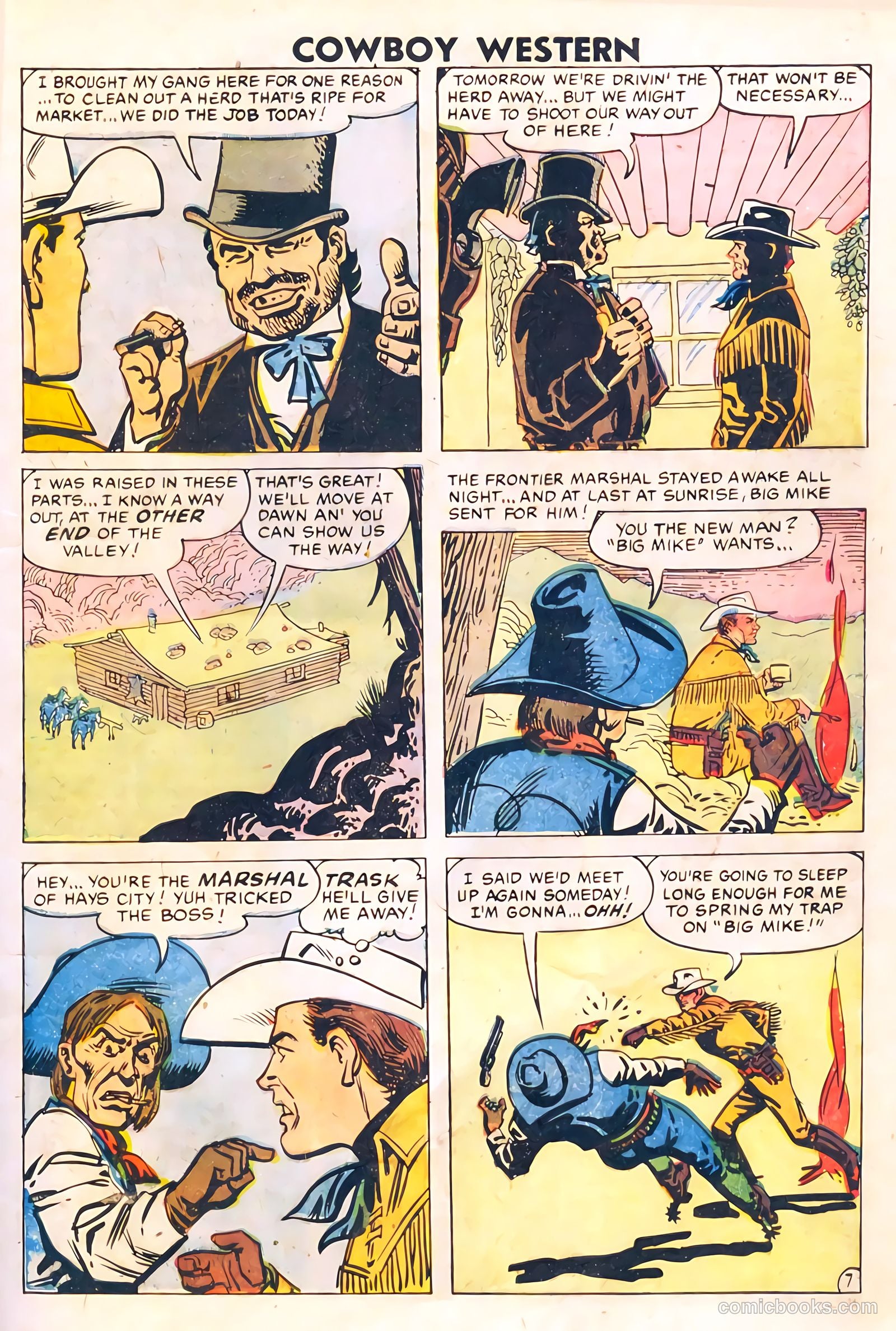 Cowboy Western #67 (1958) — page 9 of 68
