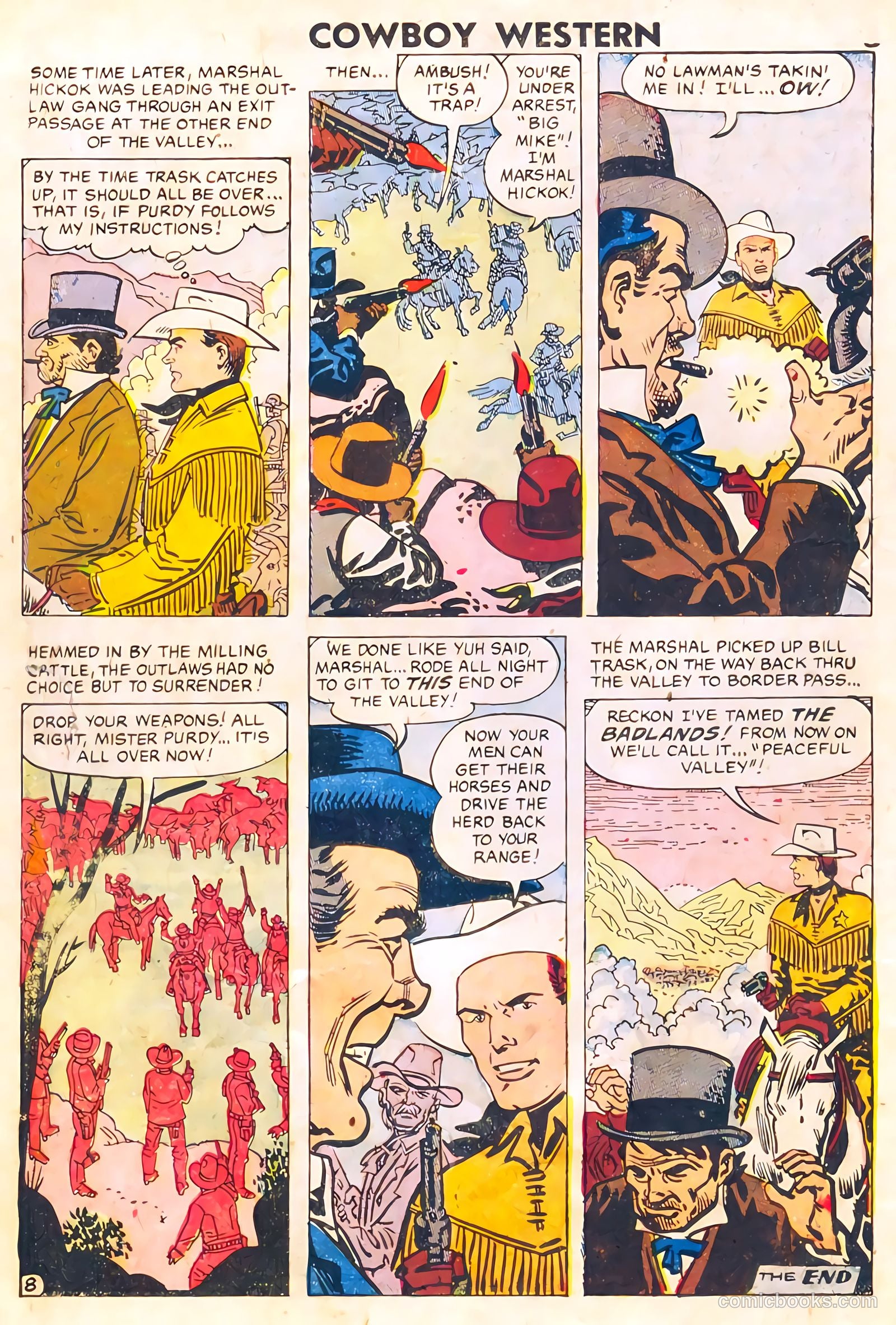 Cowboy Western #67 (1958) — page 10 of 68