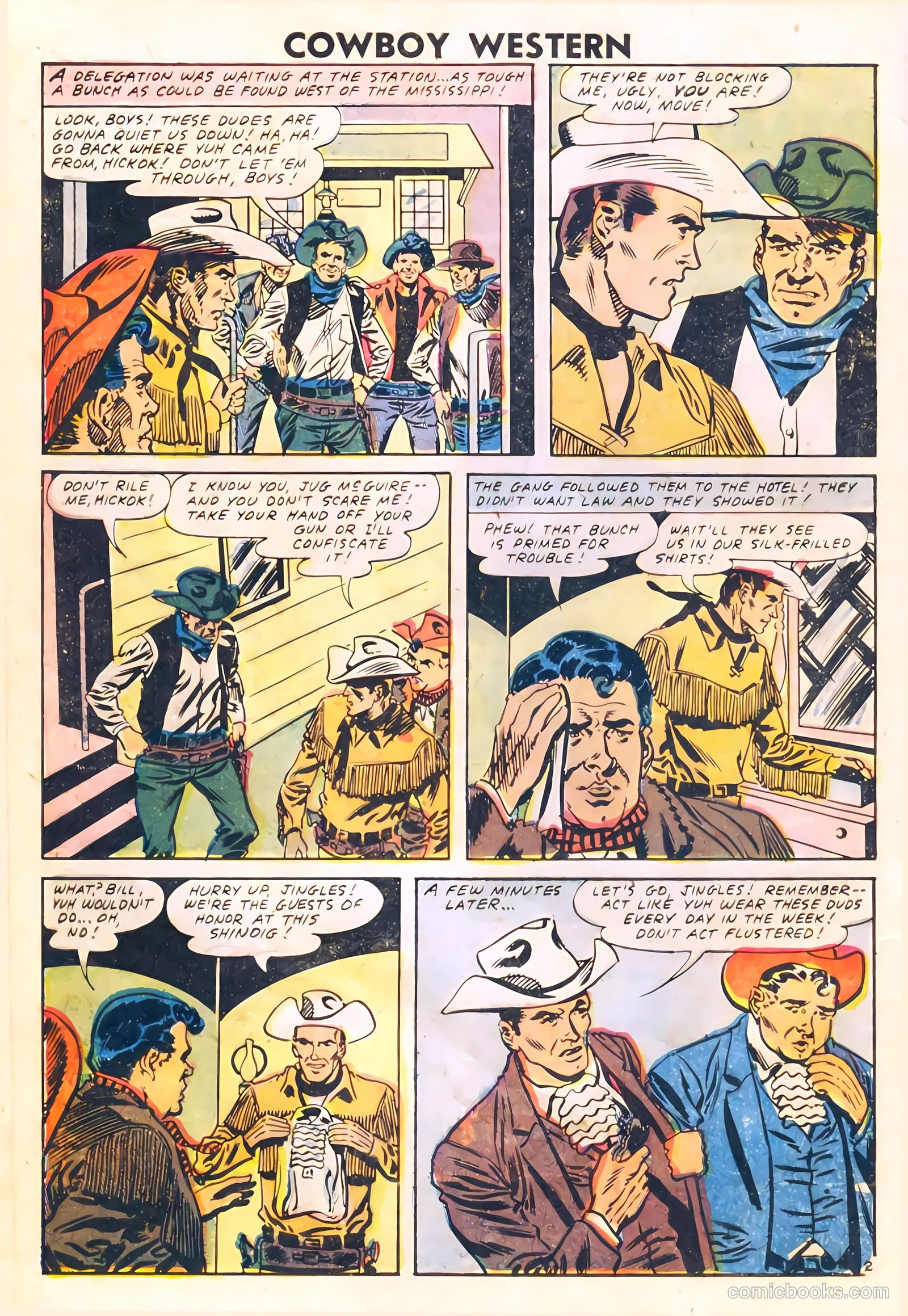 Cowboy Western #67 (1958) — page 12 of 68
