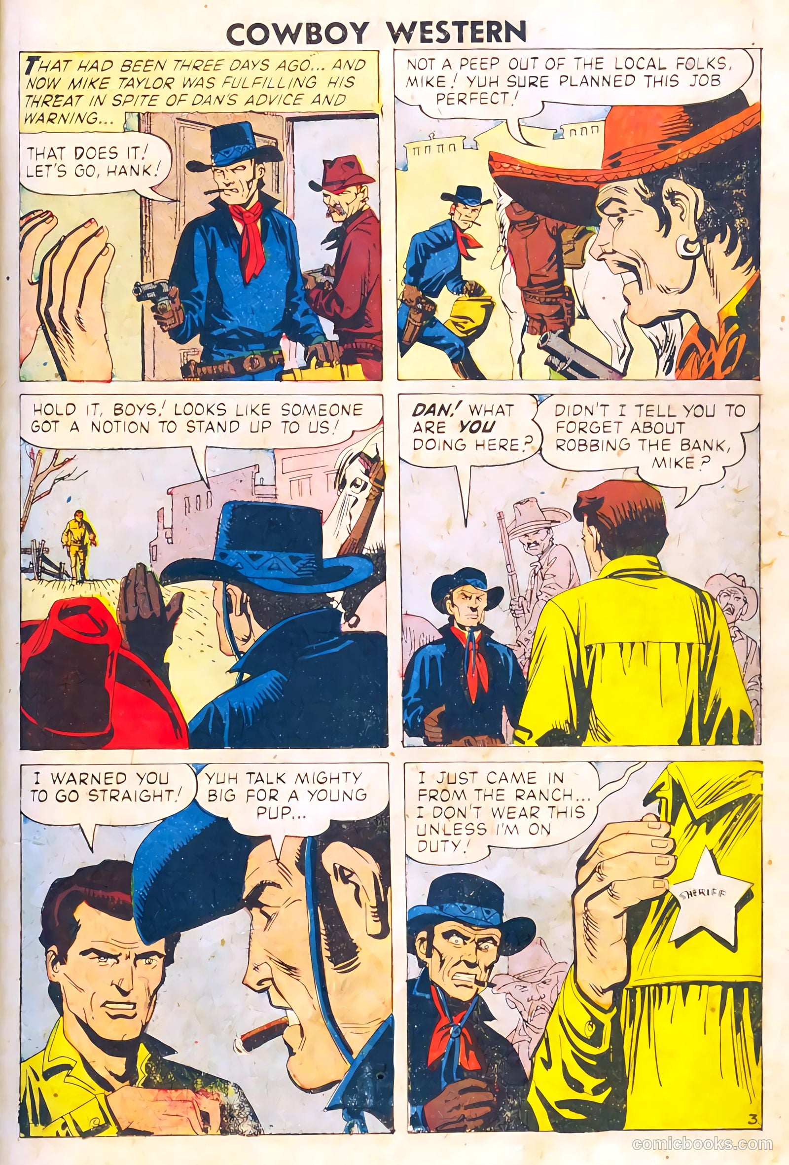 Cowboy Western #67 (1958) — page 19 of 68