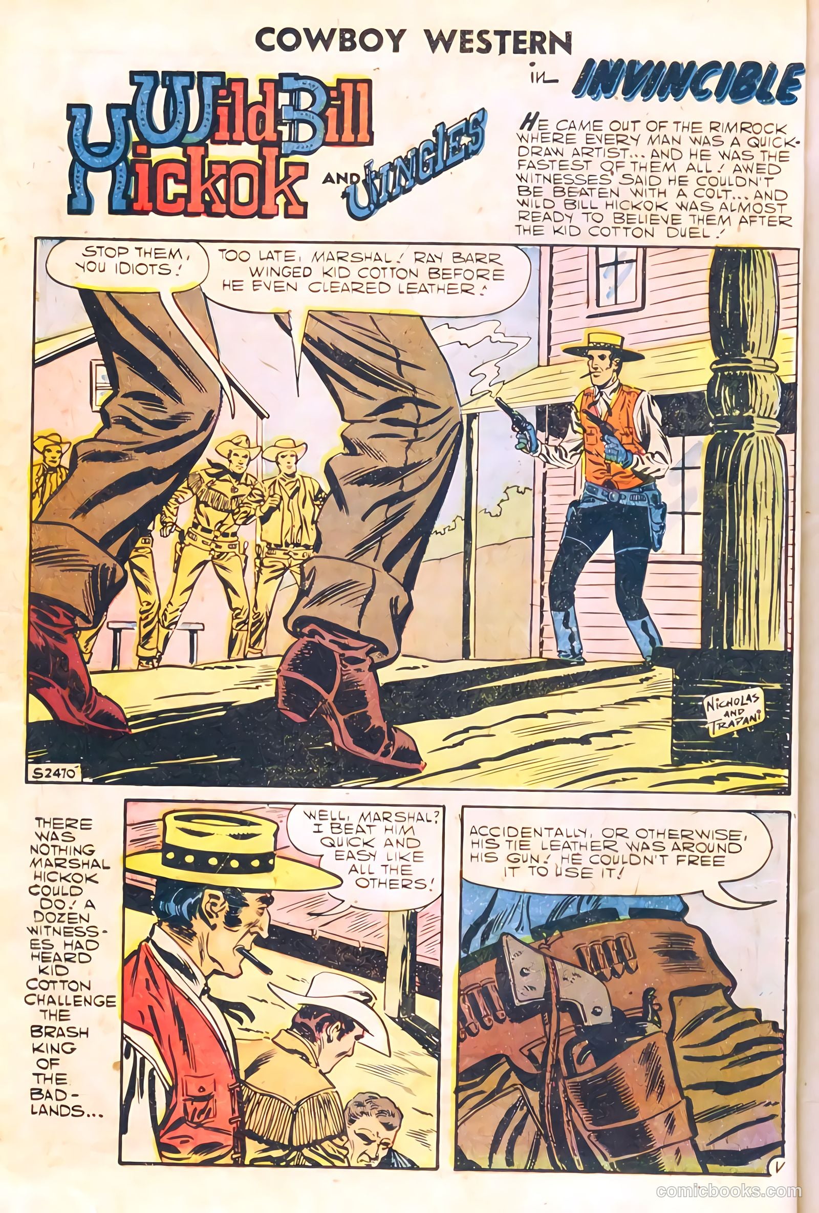 Cowboy Western #67 (1958) — page 22 of 68