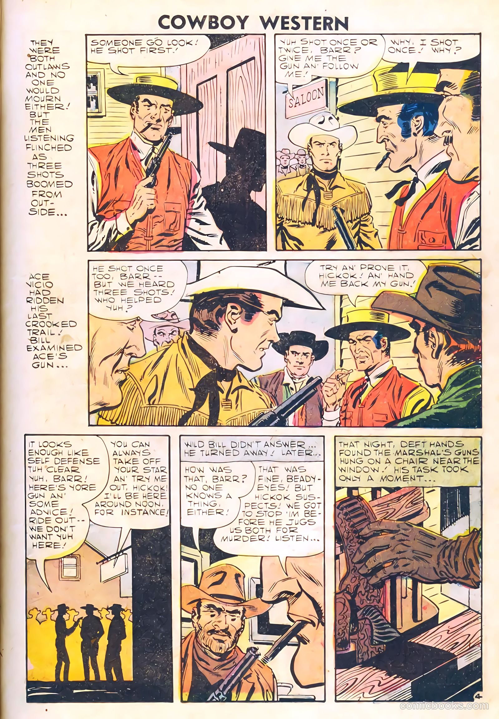 Cowboy Western #67 (1958) — page 25 of 68