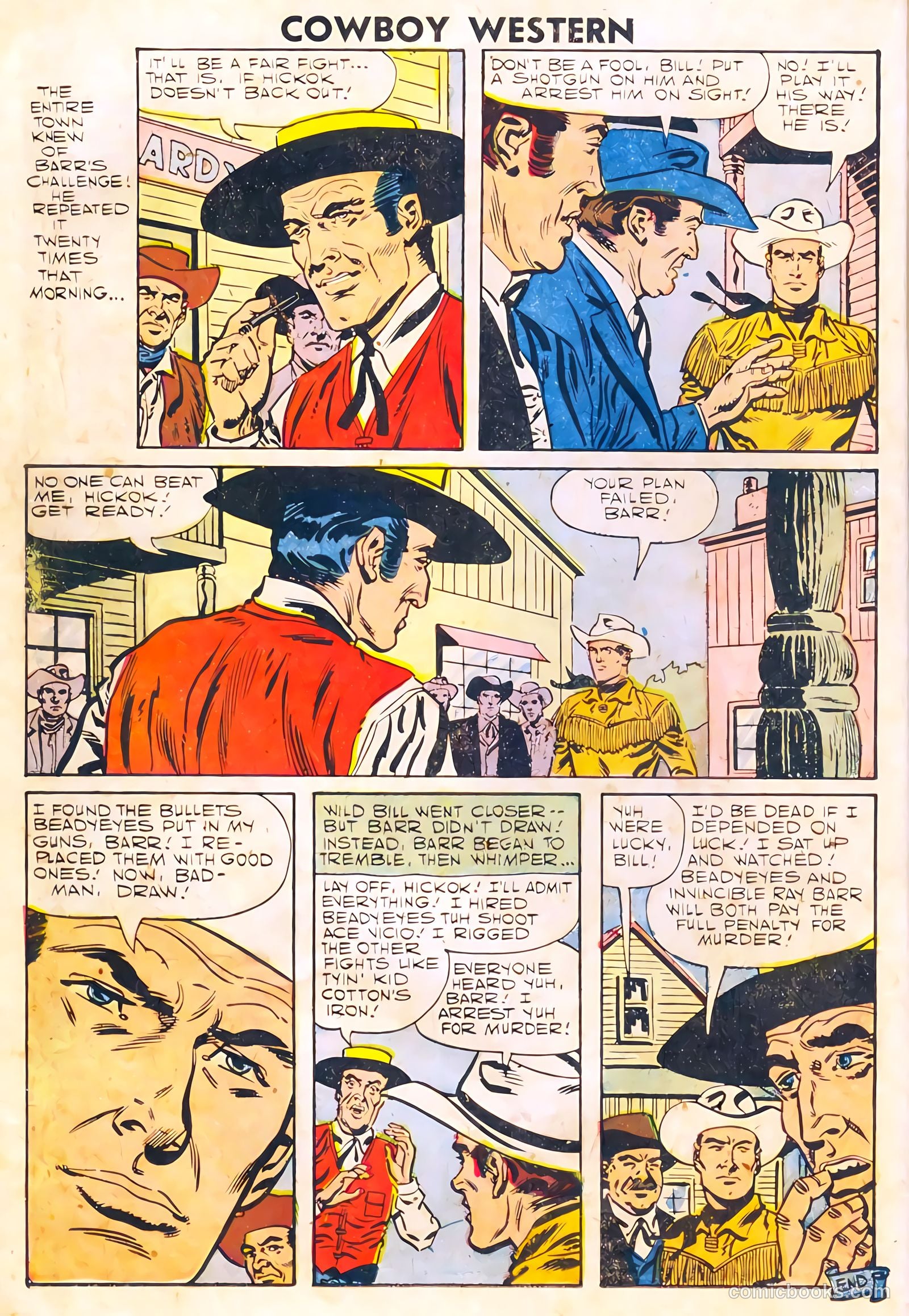 Cowboy Western #67 (1958) — page 26 of 68