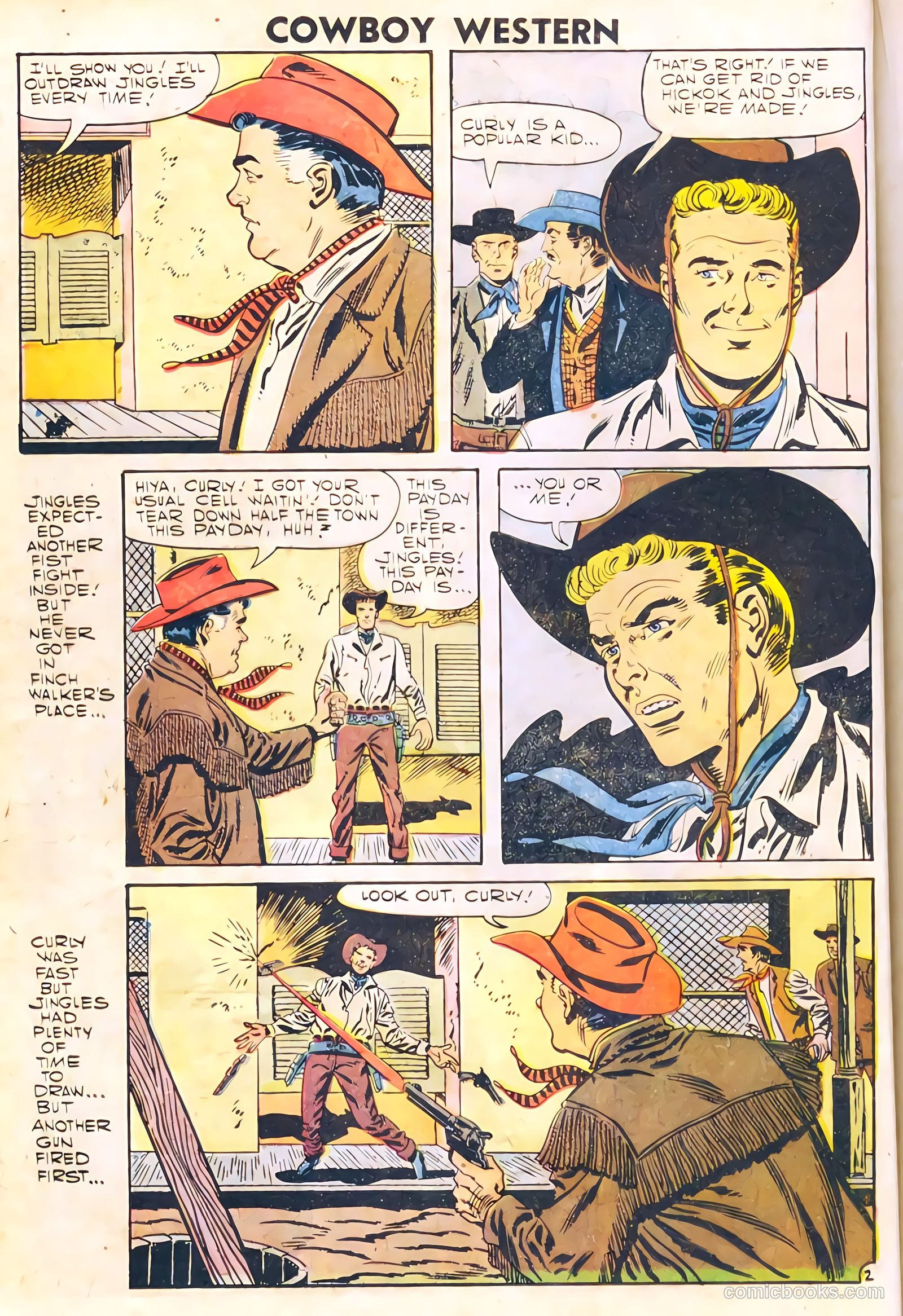 Cowboy Western #67 (1958) — page 30 of 68