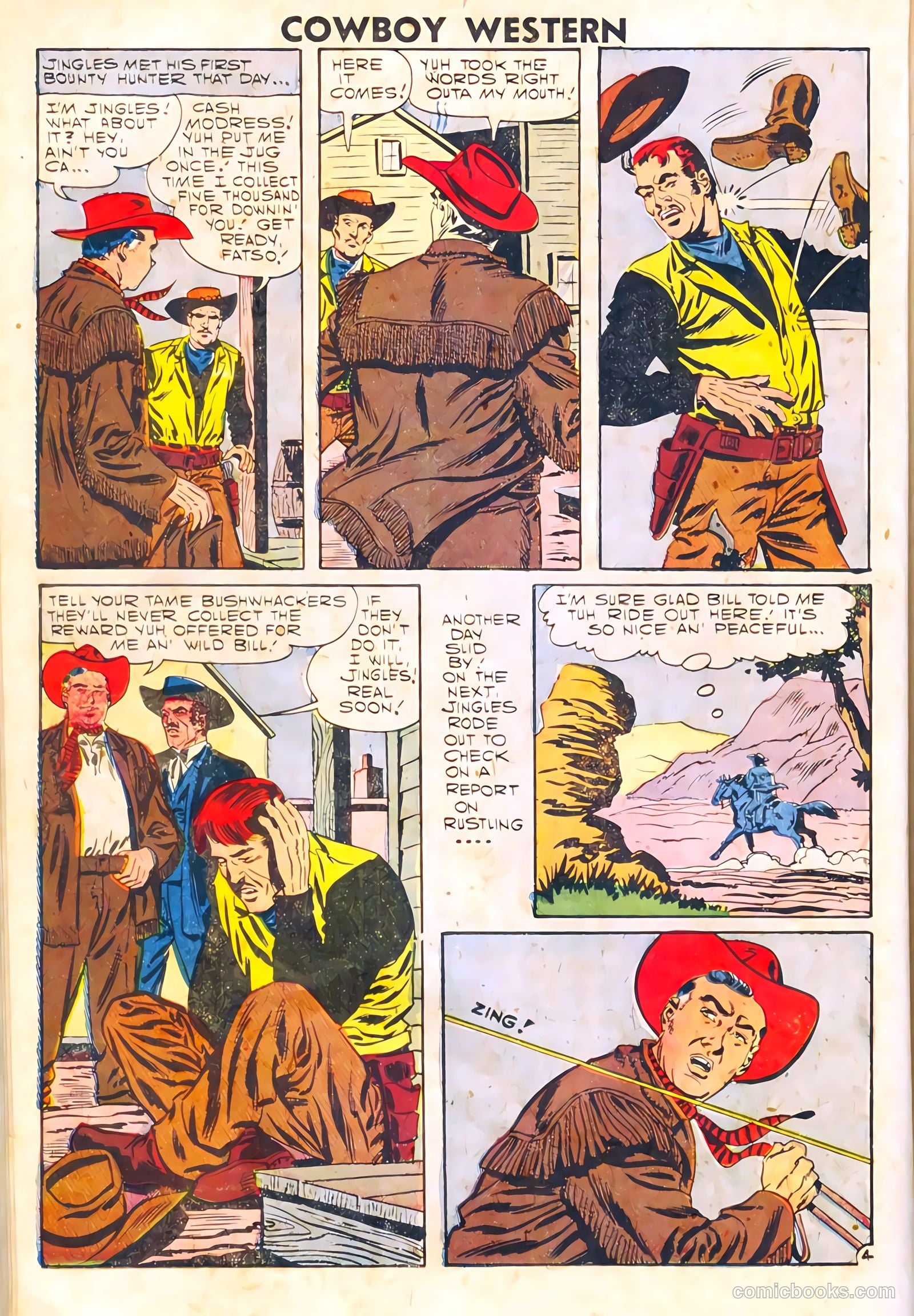 Cowboy Western #67 (1958) — page 32 of 68