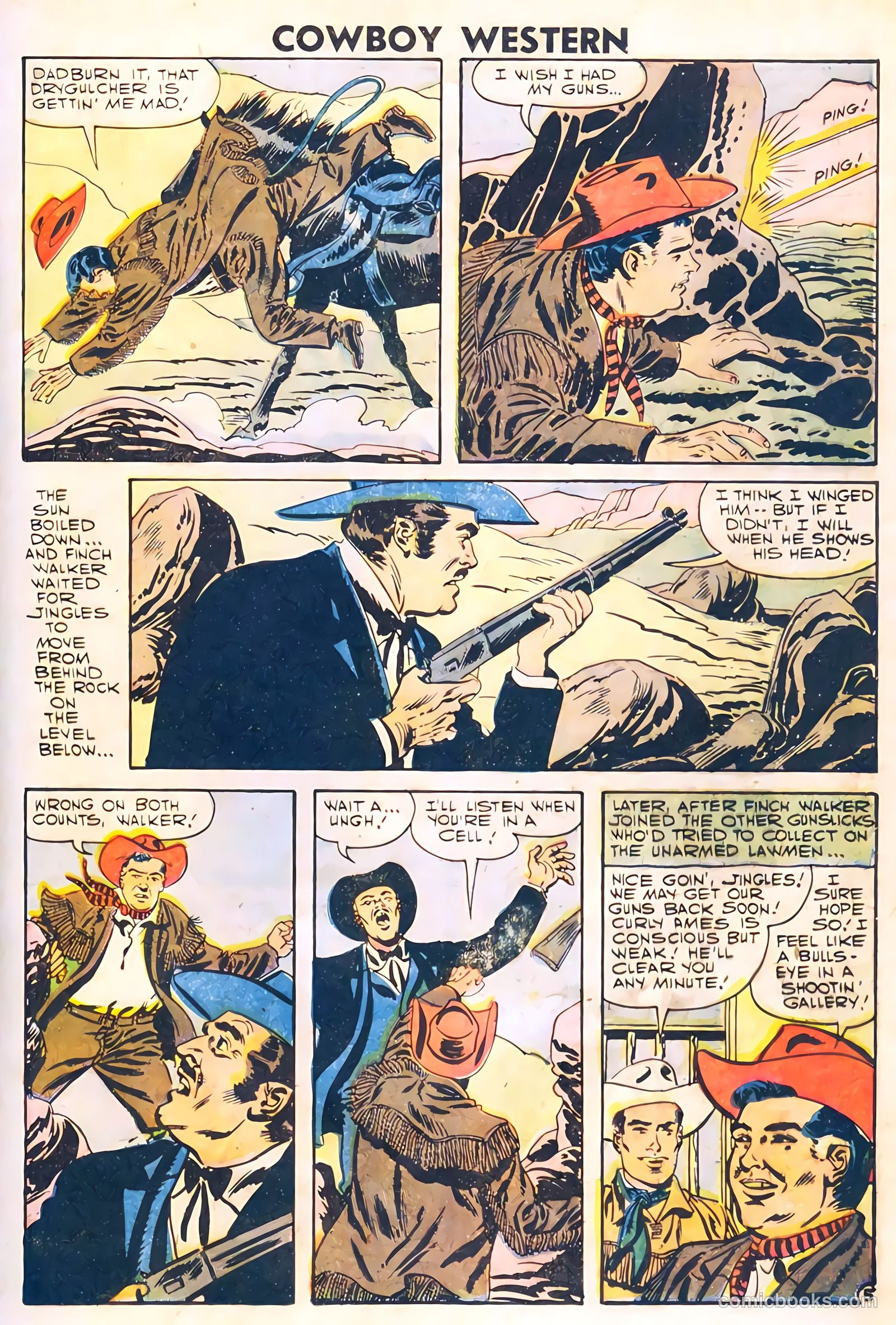 Cowboy Western #67 (1958) — page 33 of 68