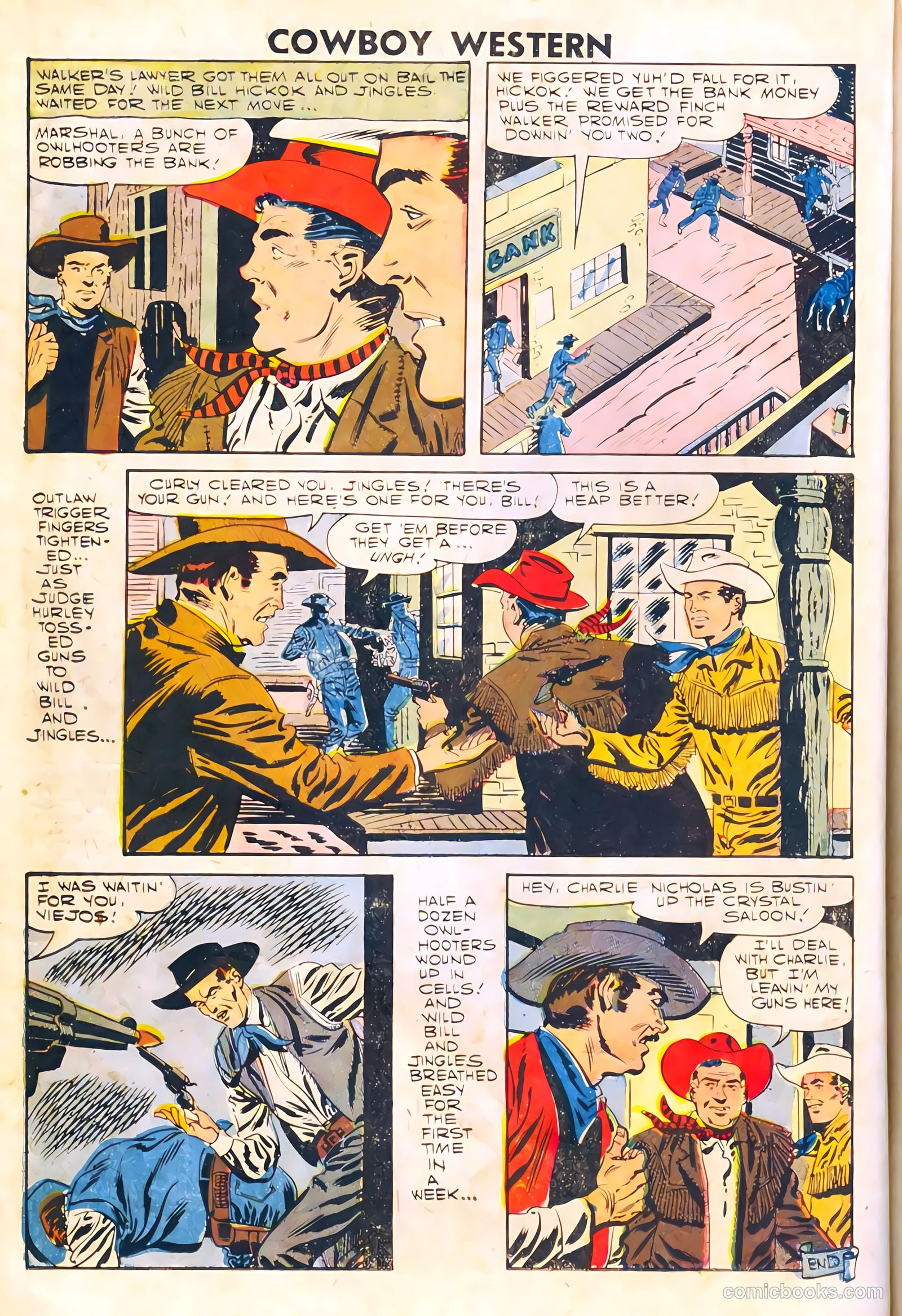 Cowboy Western #67 (1958) — page 34 of 68