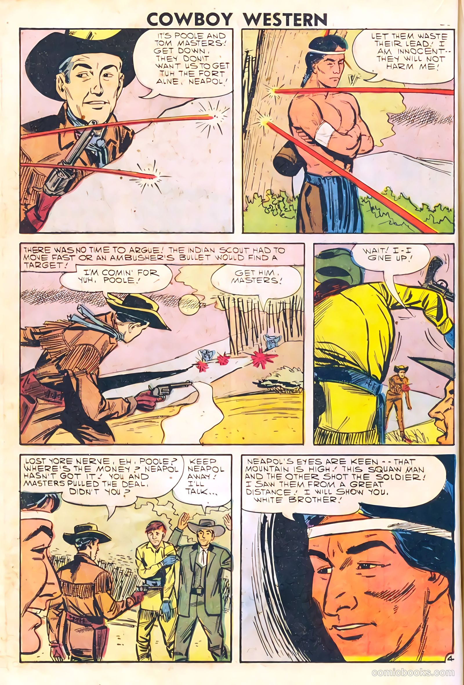 Cowboy Western #67 (1958) — page 38 of 68