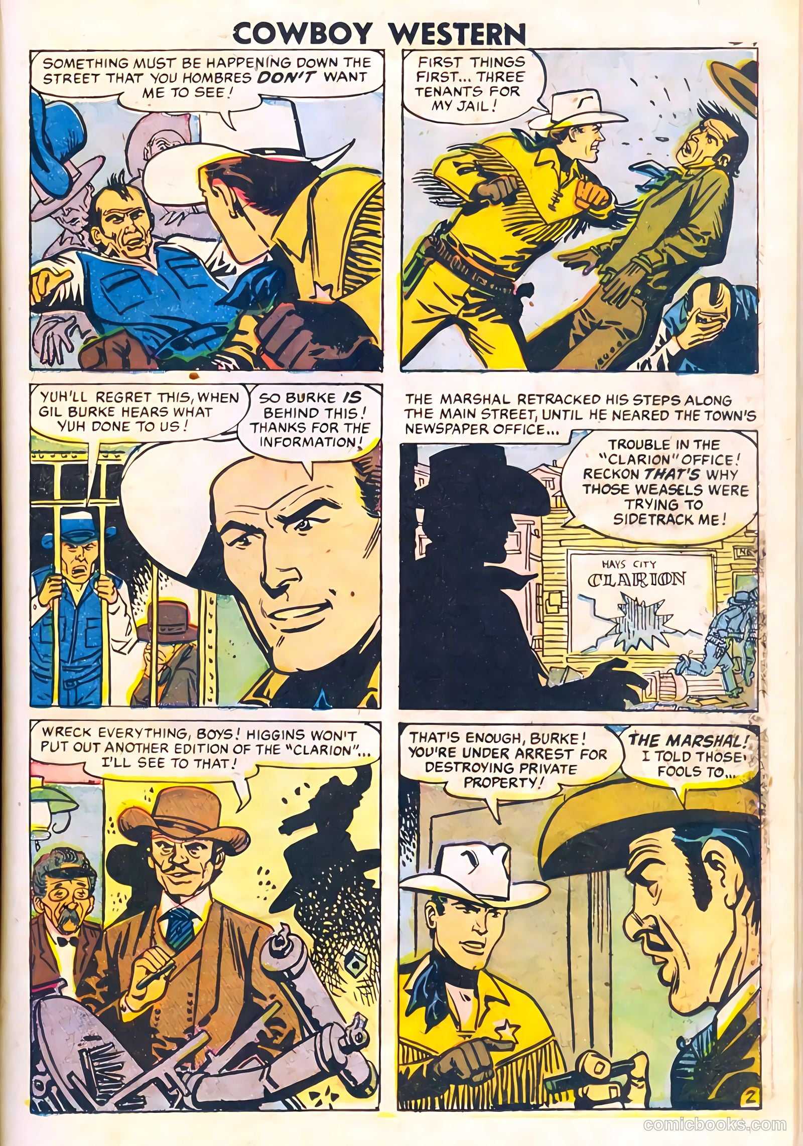 Cowboy Western #67 (1958) — page 41 of 68