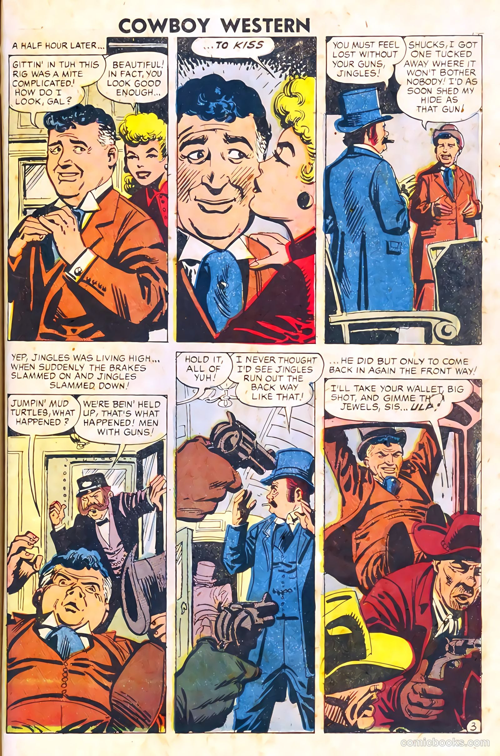 Cowboy Western #67 (1958) — page 45 of 68