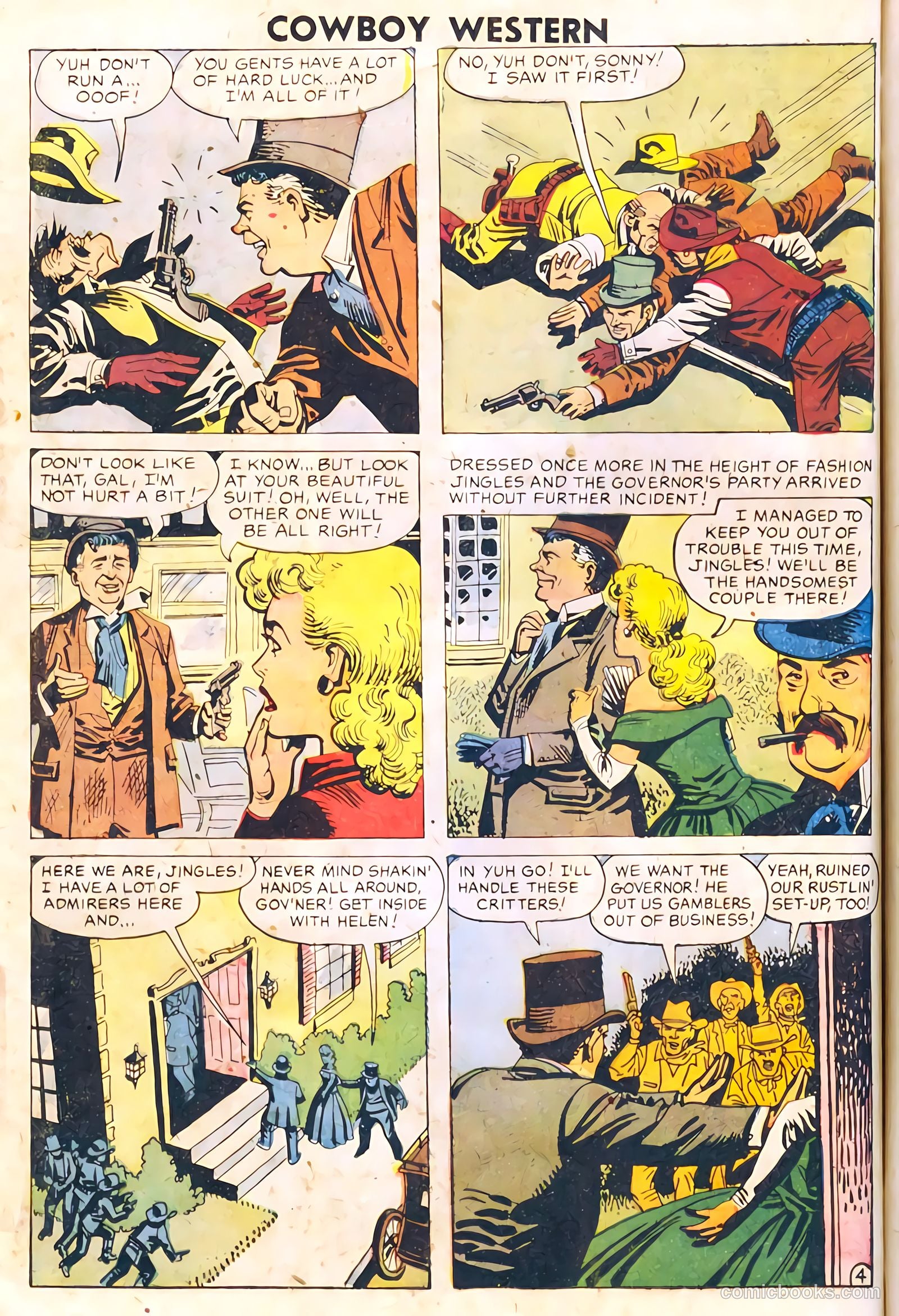 Cowboy Western #67 (1958) — page 46 of 68