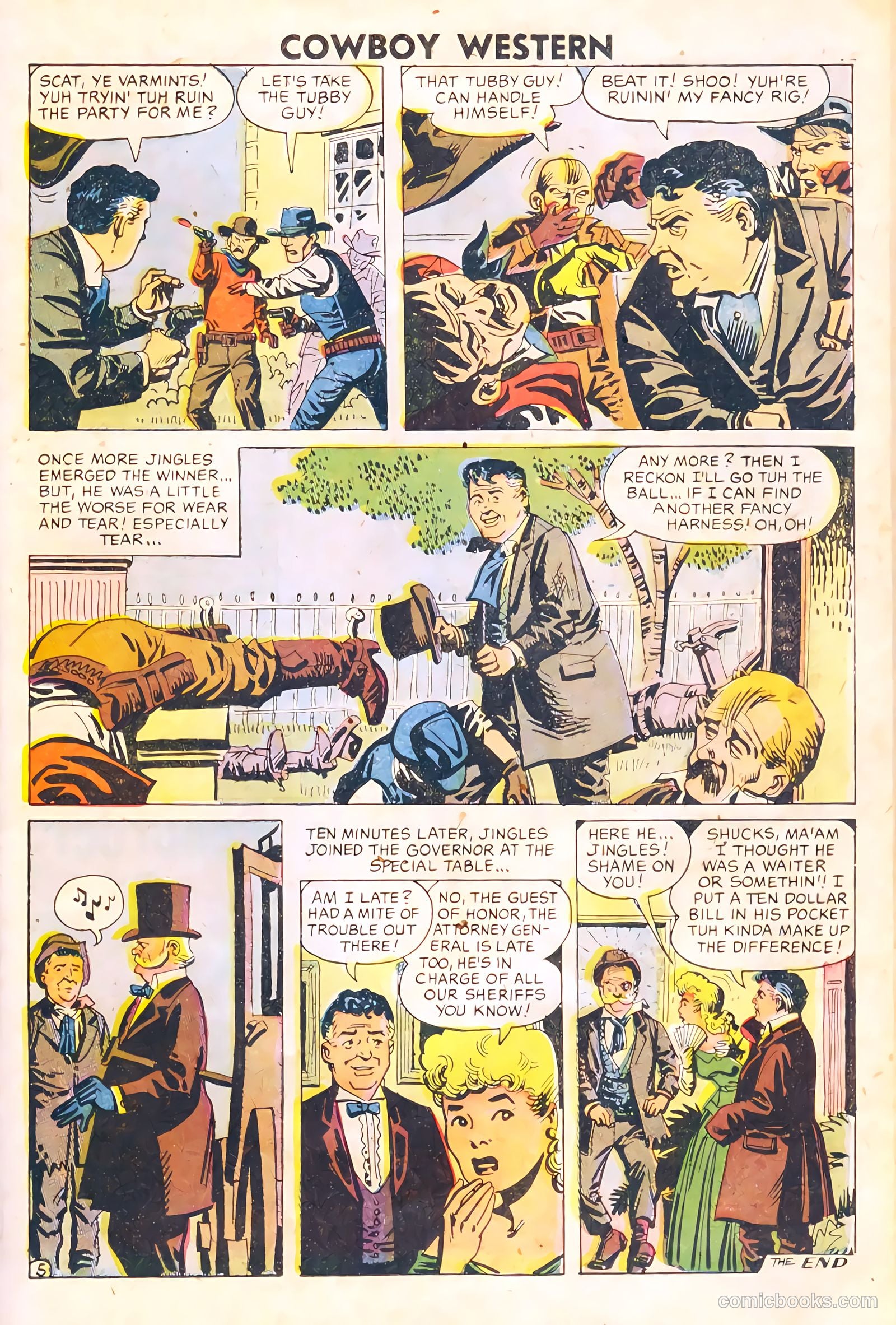 Cowboy Western #67 (1958) — page 47 of 68