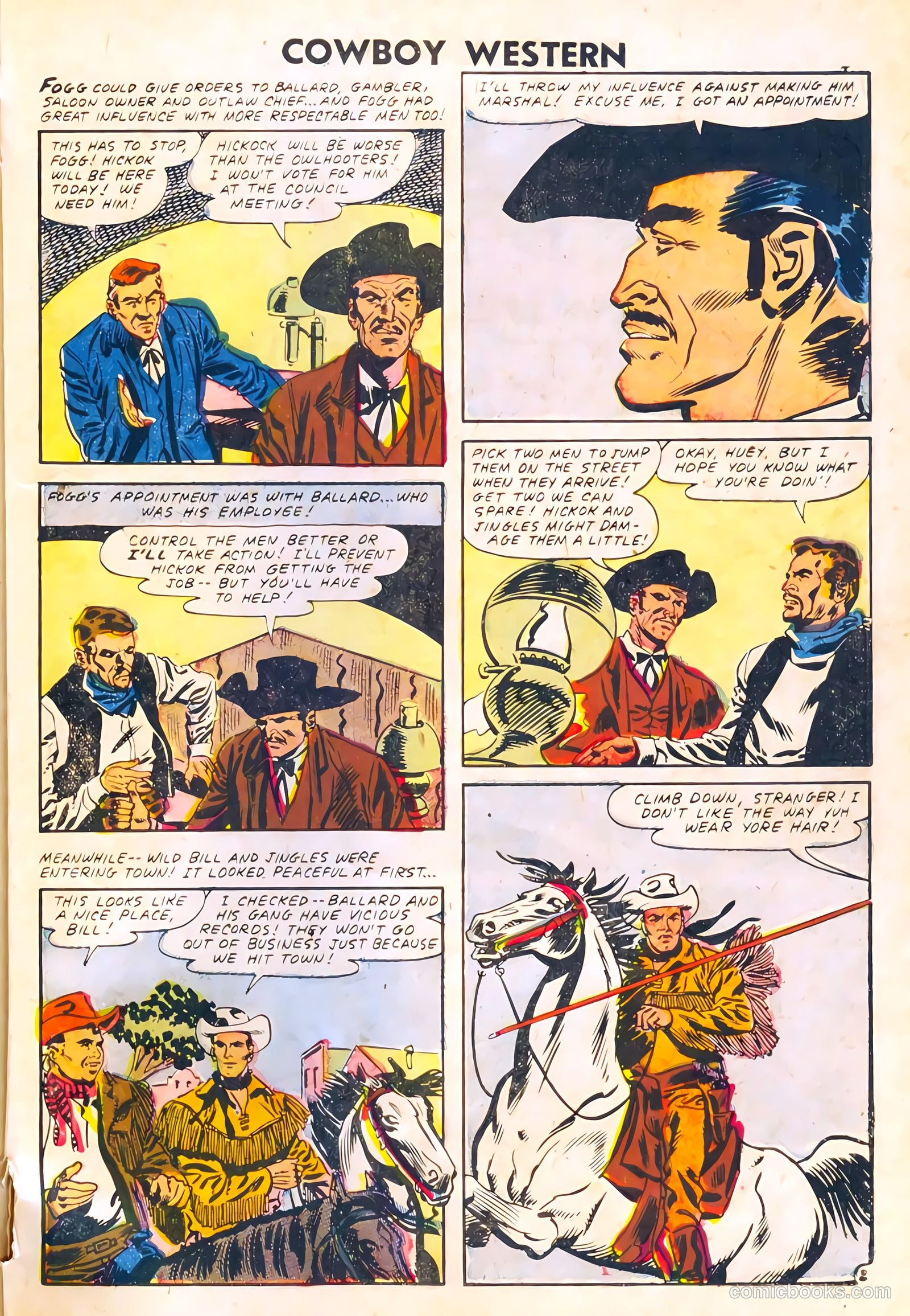 Cowboy Western #67 (1958) — page 61 of 68