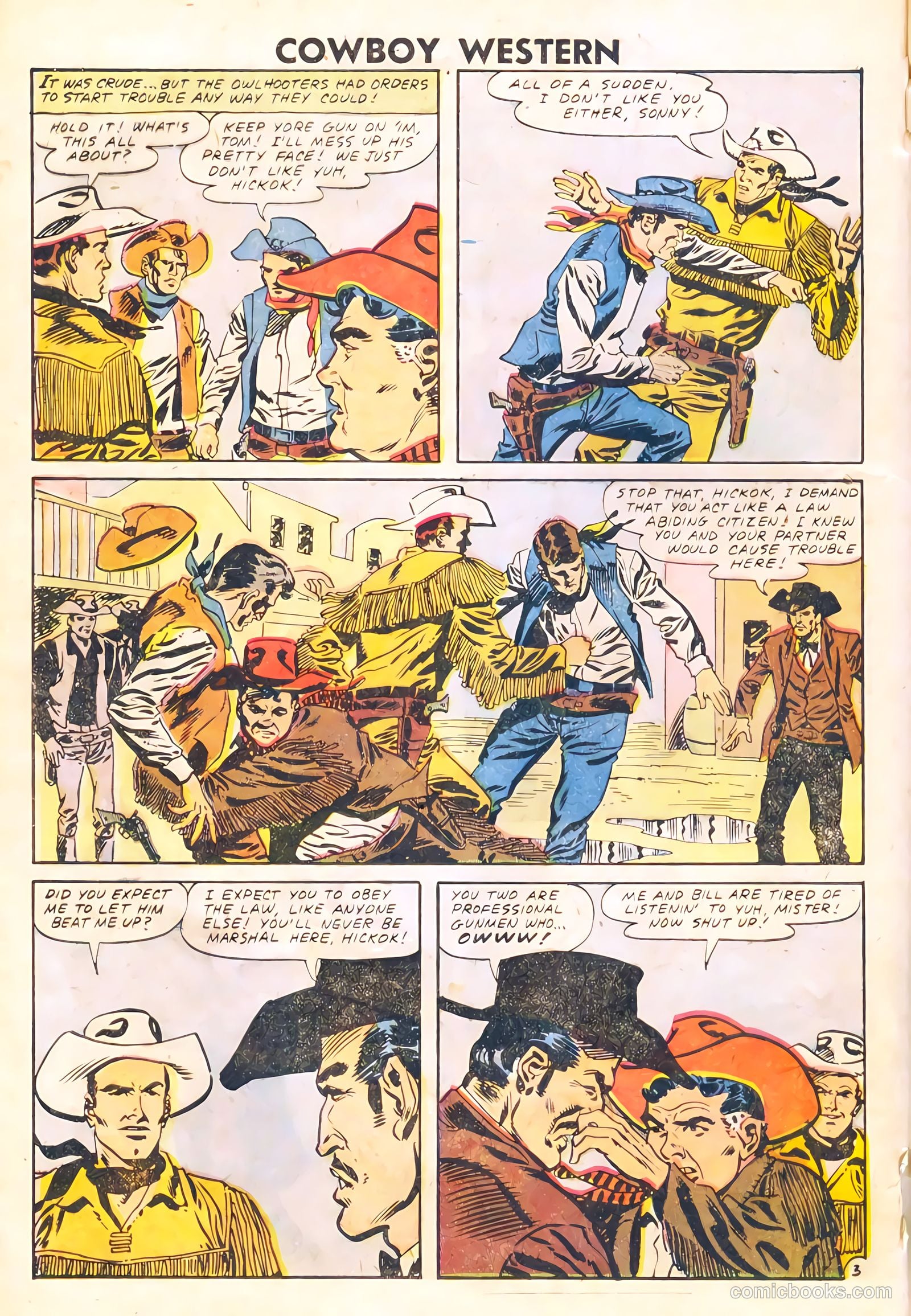 Cowboy Western #67 (1958) — page 62 of 68