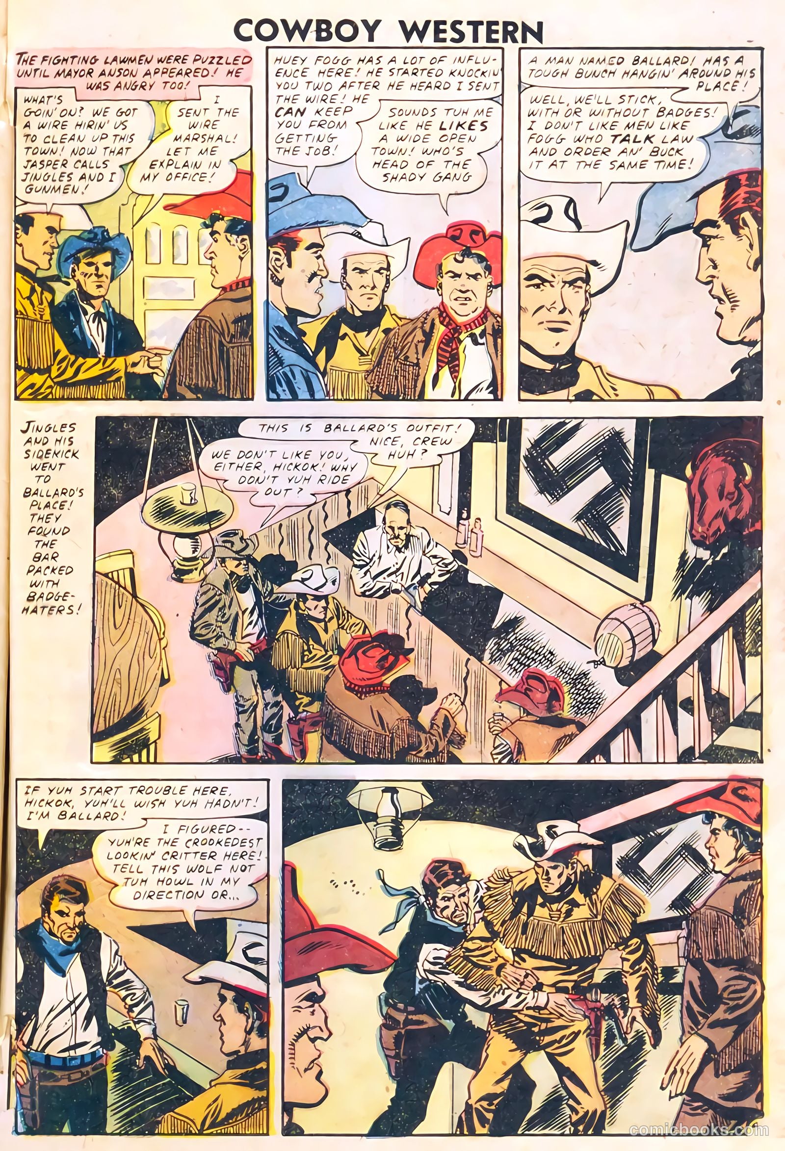 Cowboy Western #67 (1958) — page 63 of 68