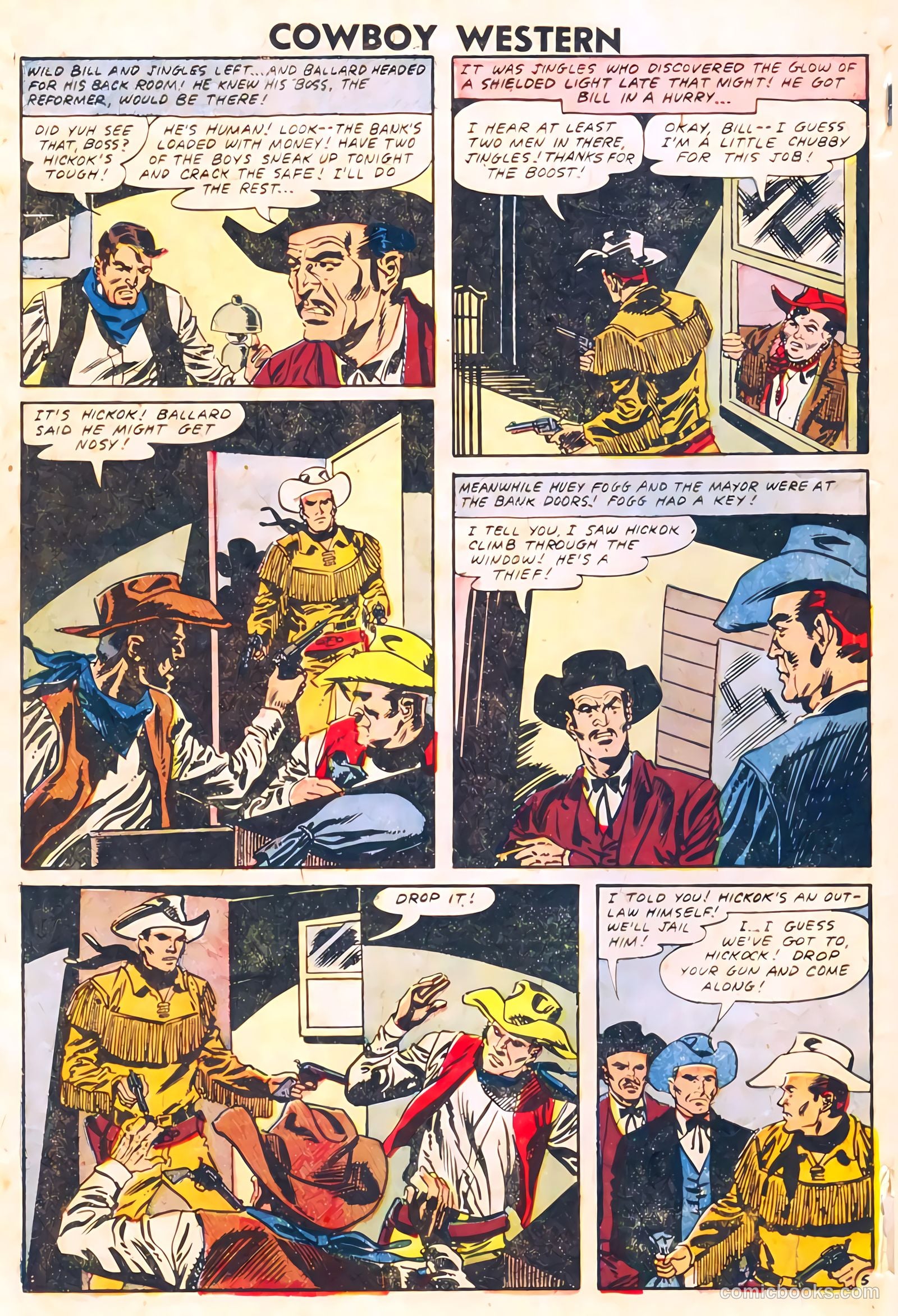 Cowboy Western #67 (1958) — page 64 of 68