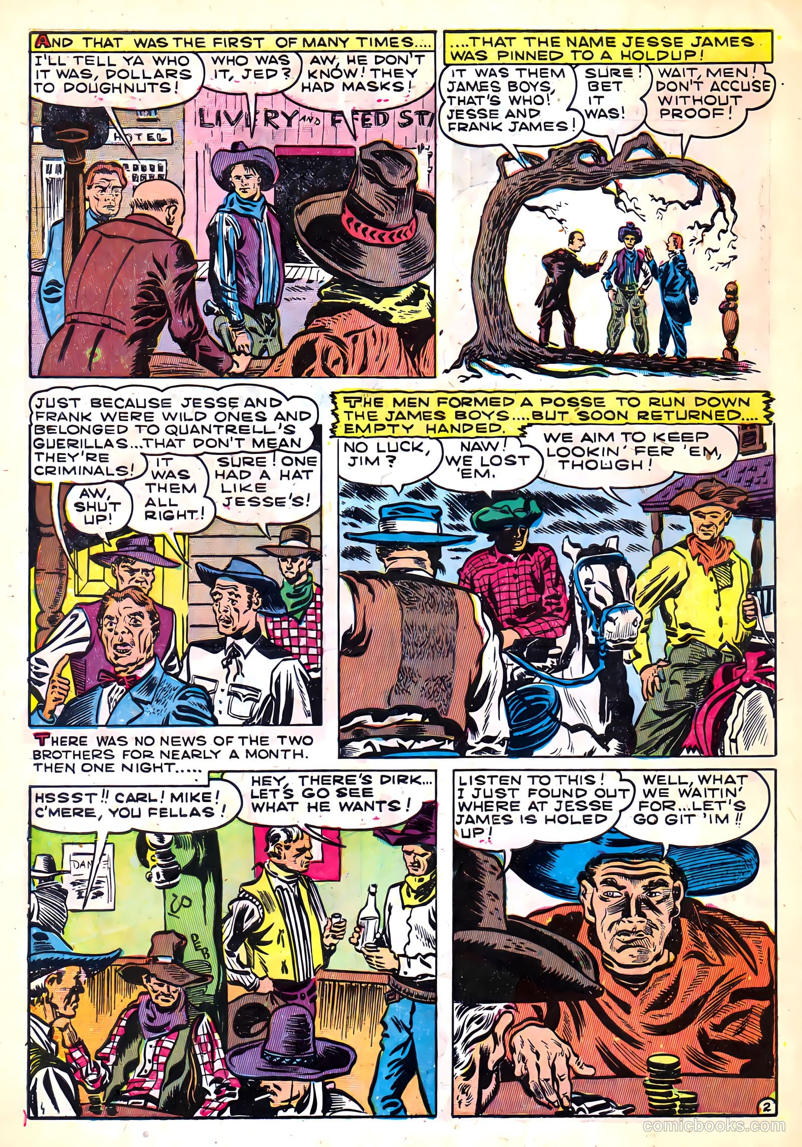 Cowboy Western Comics #17 (1957) — page 4 of 36