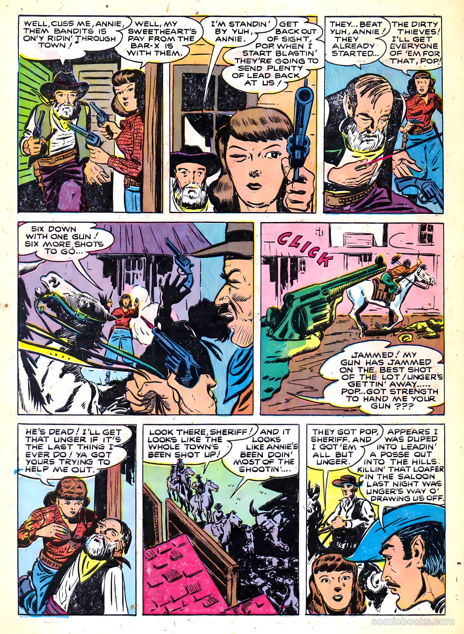 Cowboy Western Comics #17 (1957) — page 8 of 36
