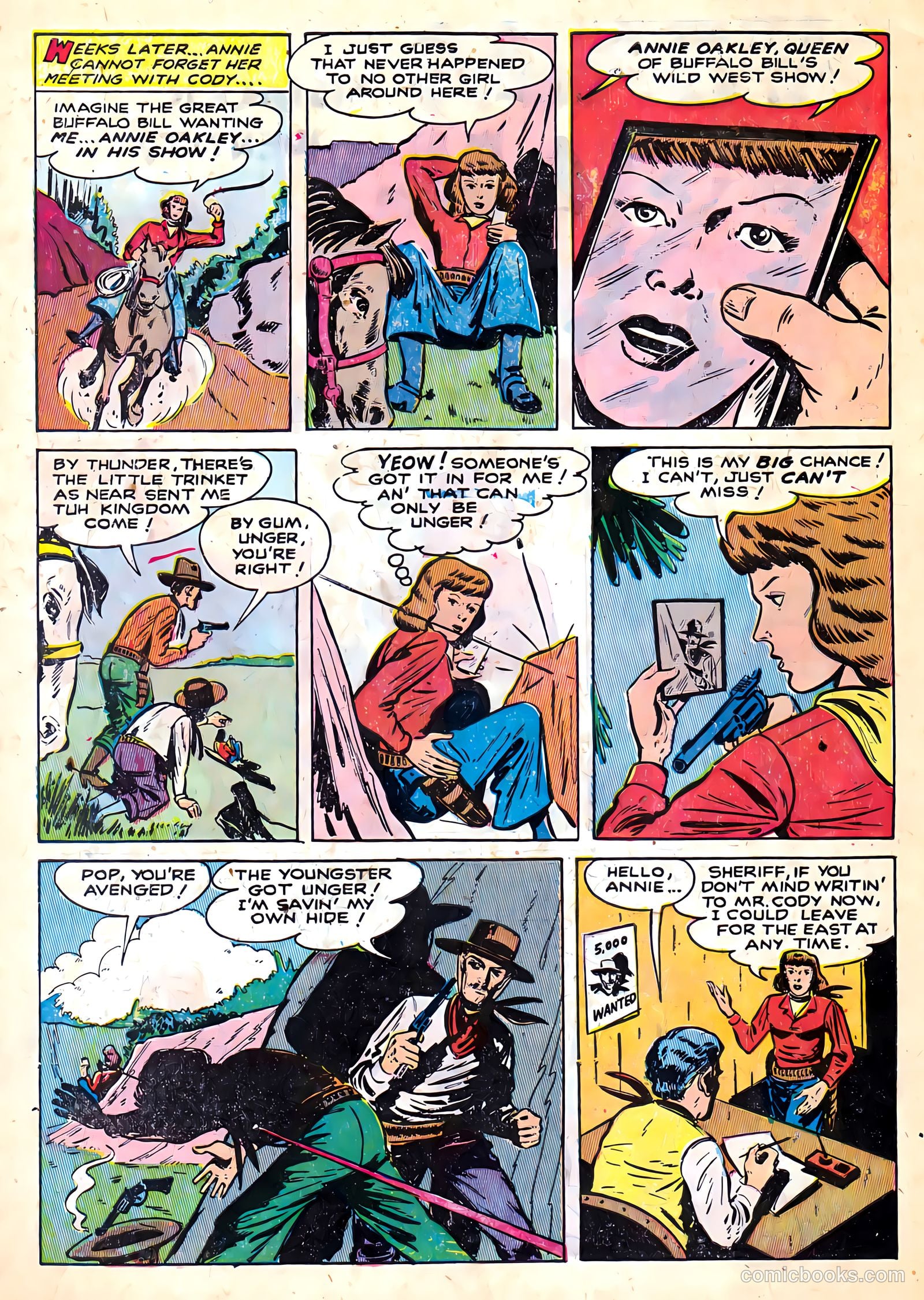Cowboy Western Comics #17 (1957) — page 10 of 36