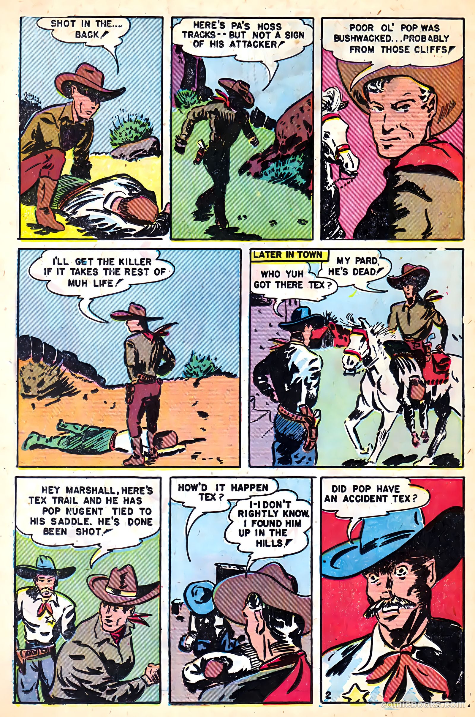 Cowboy Western Comics #17 (1957) — page 12 of 36