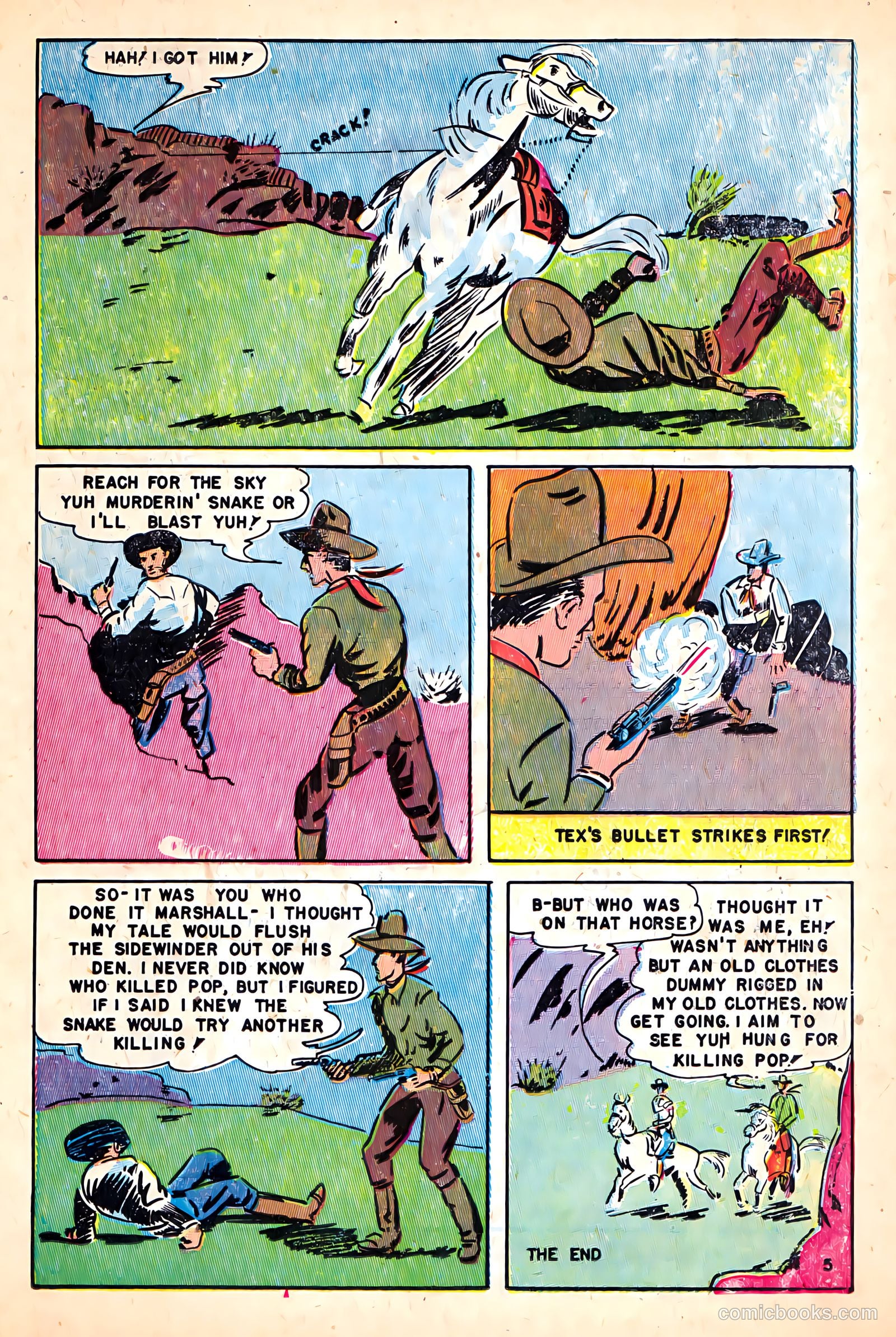 Cowboy Western Comics #17 (1957) — page 15 of 36
