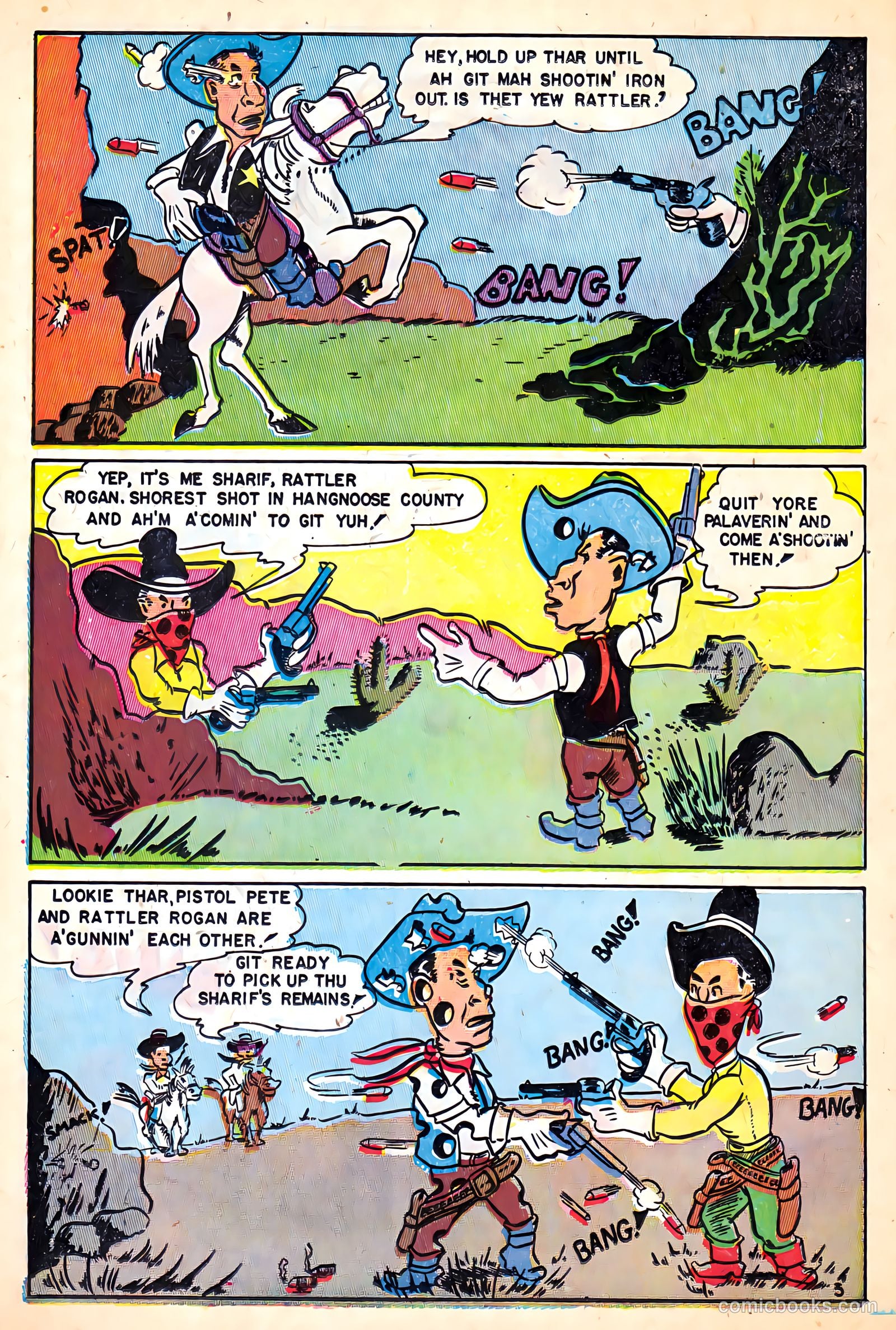 Cowboy Western Comics #17 (1957) — page 24 of 36