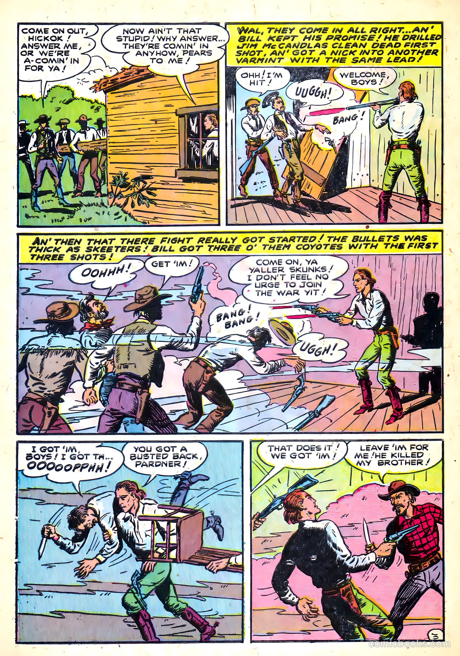 Cowboy Western Comics #17 (1957) — page 28 of 36