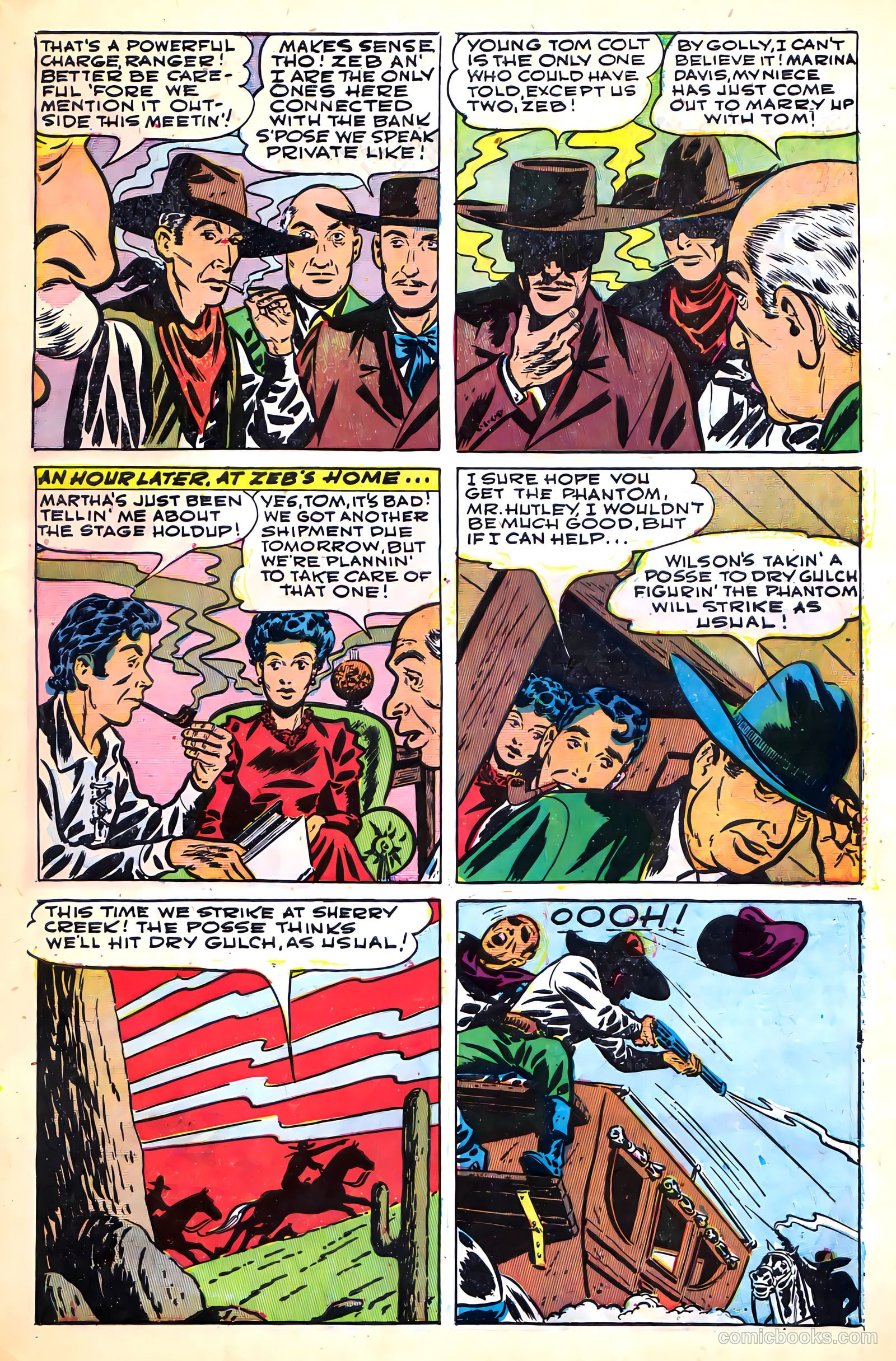 Cowboy Western Comics #17 (1957) — page 33 of 36