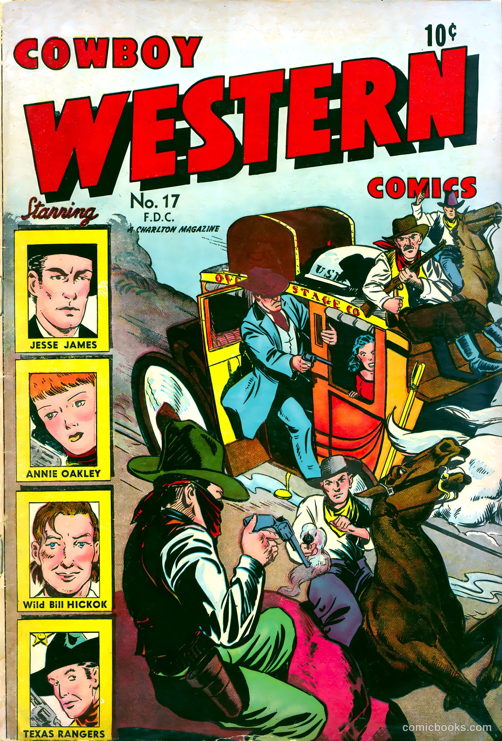 Cowboy Western Comics #17