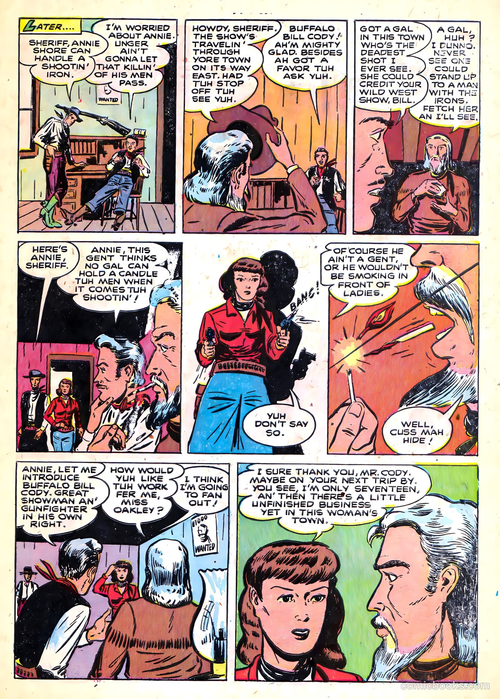 Cowboy Western Comics #17 (1948) — page 9 of 36