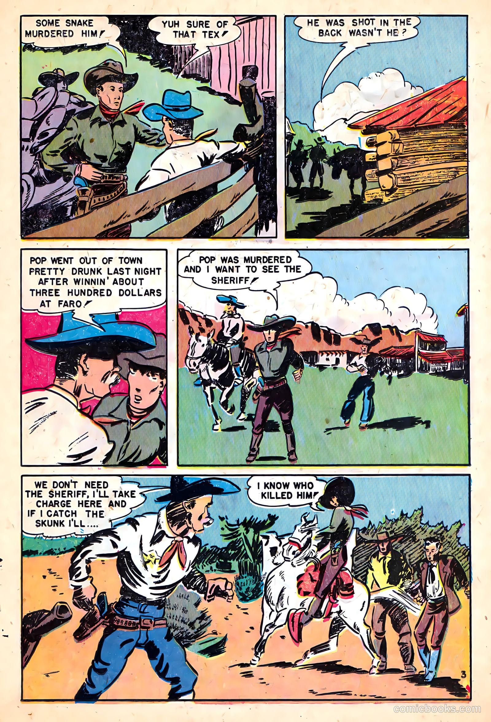 Cowboy Western Comics #17 (1948) — page 13 of 36