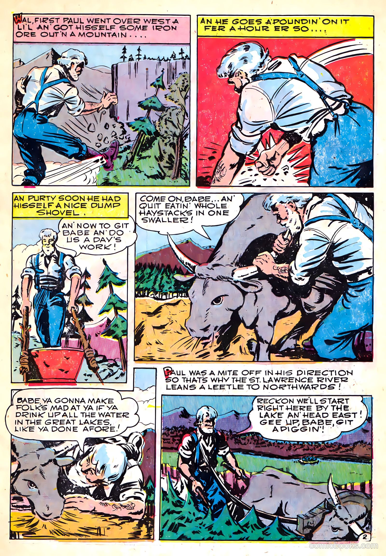 Cowboy Western Comics #17 (1948) — page 19 of 36