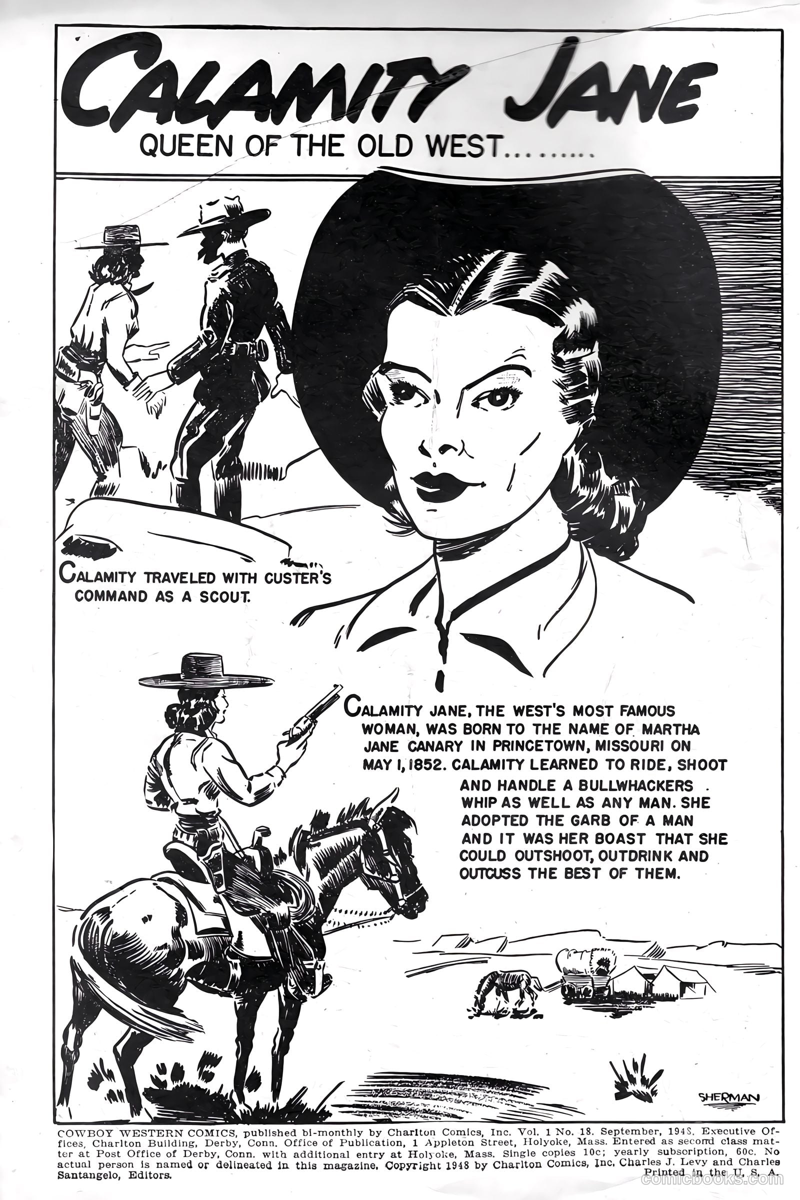 Cowboy Western Comics #18 (1948) — page 3 of 37