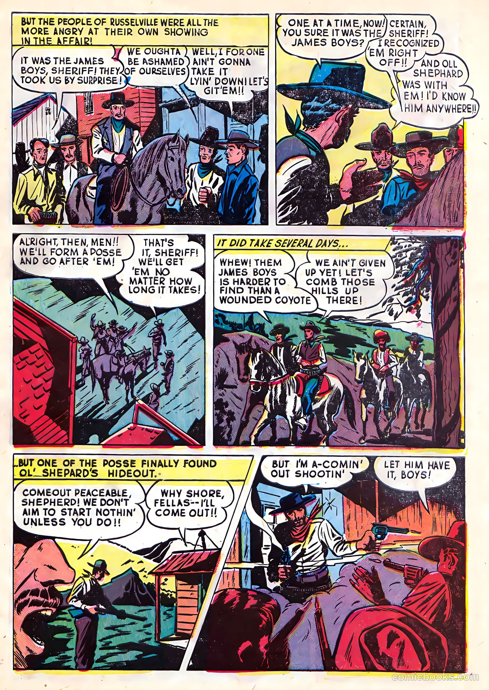 Cowboy Western Comics #18 (1948) — page 6 of 37