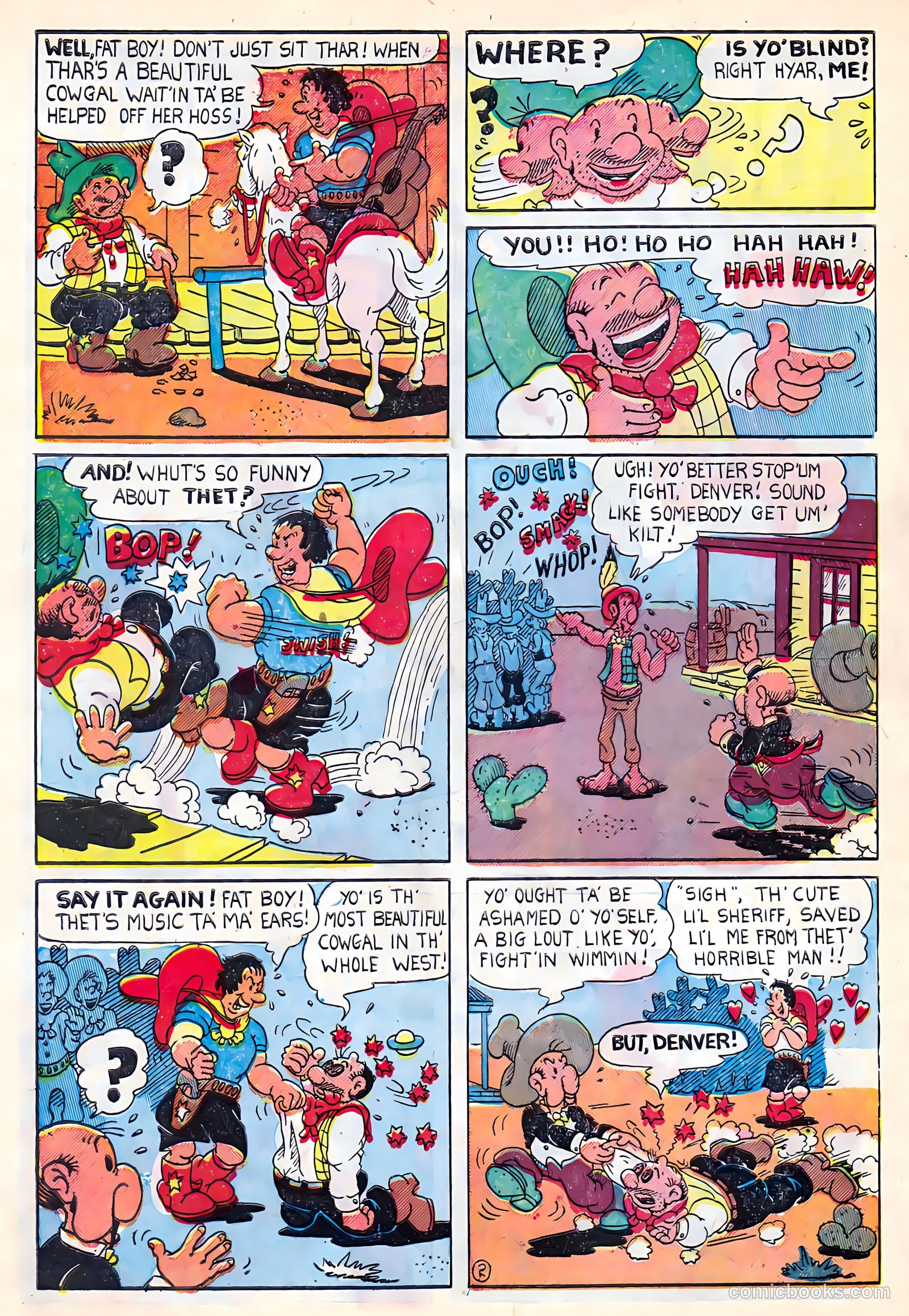 Cowboy Western Comics #18 (1948) — page 9 of 37