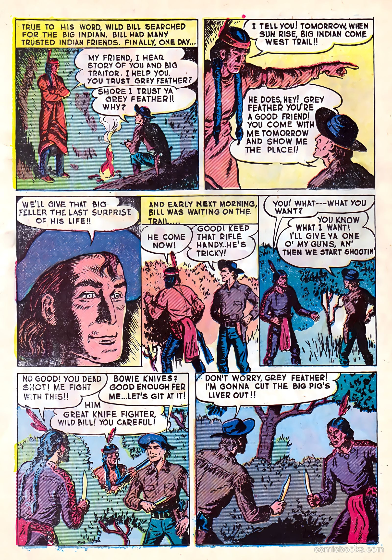 Cowboy Western Comics #18 (1948) — page 17 of 37
