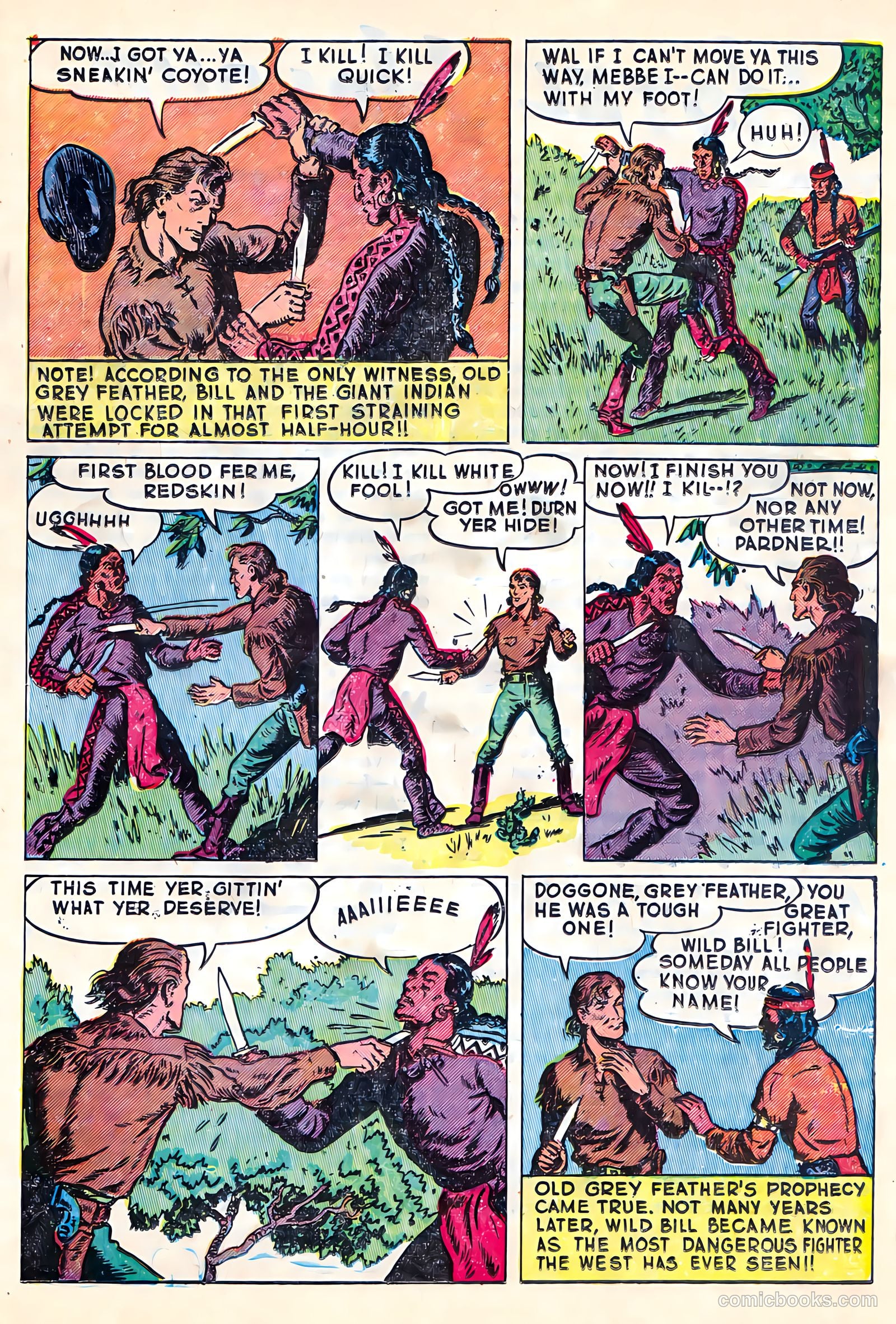 Cowboy Western Comics #18 (1948) — page 18 of 37