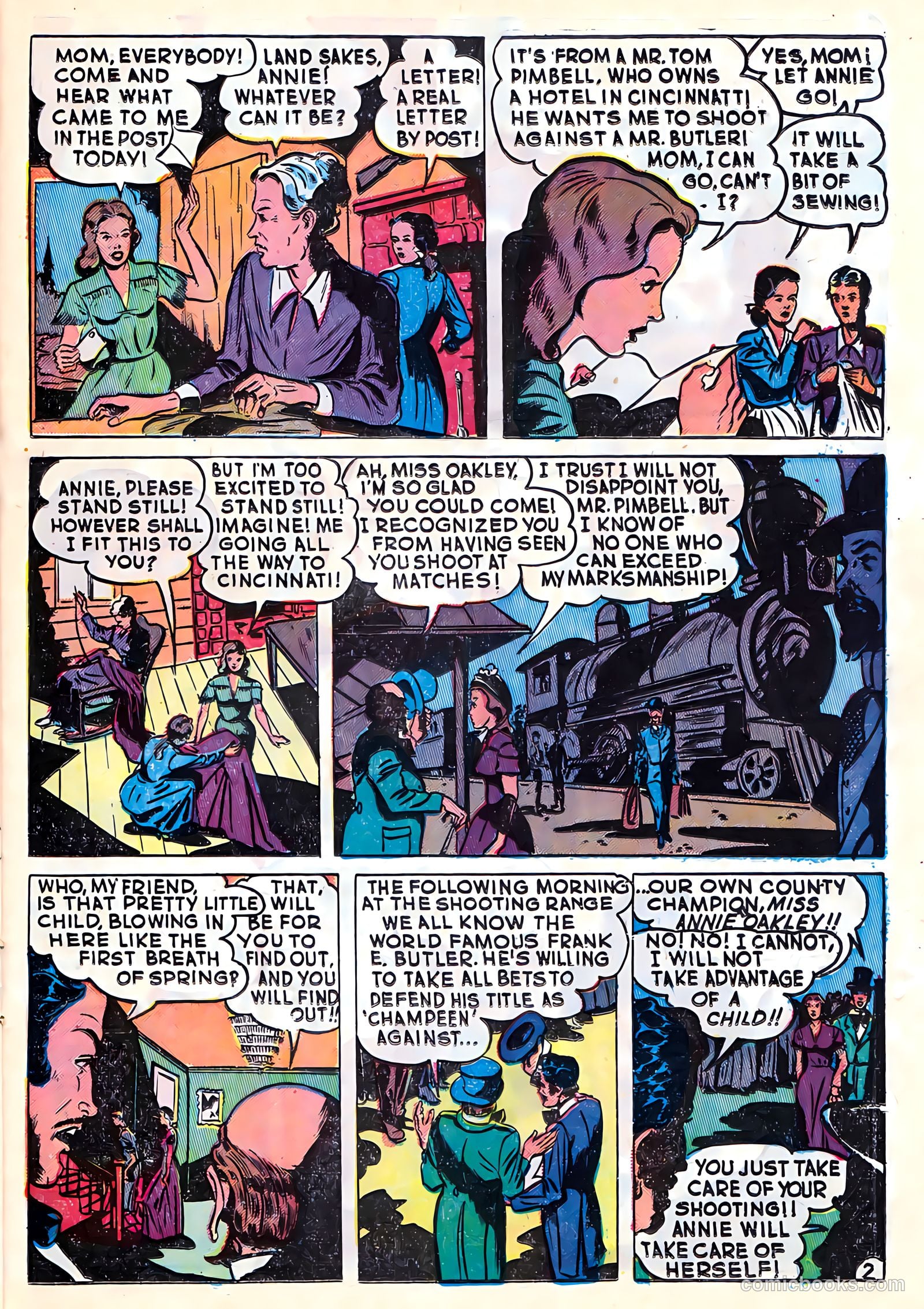 Cowboy Western Comics #18 (1948) — page 22 of 37