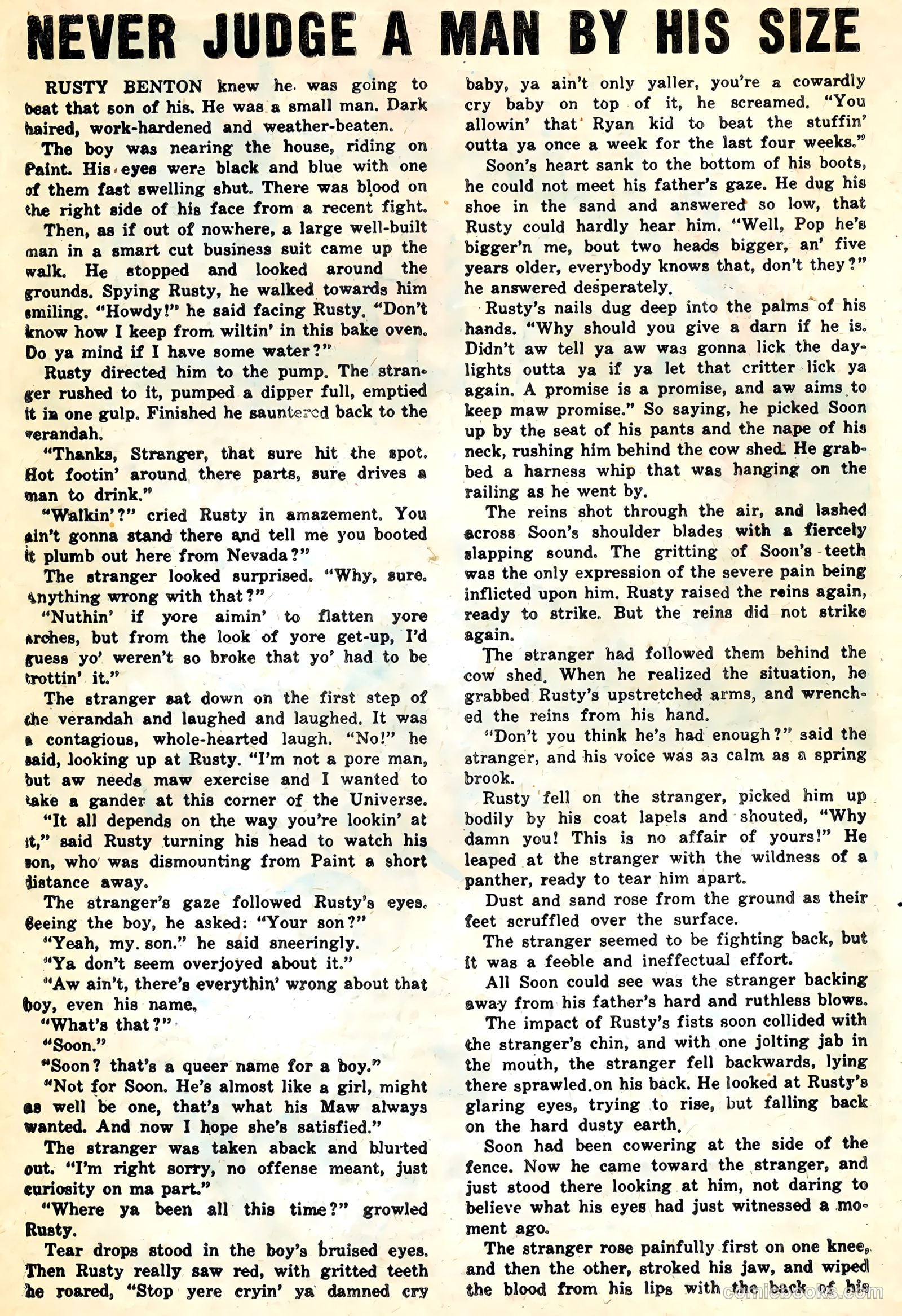 Cowboy Western Comics #19 (1948) — page 18 of 36