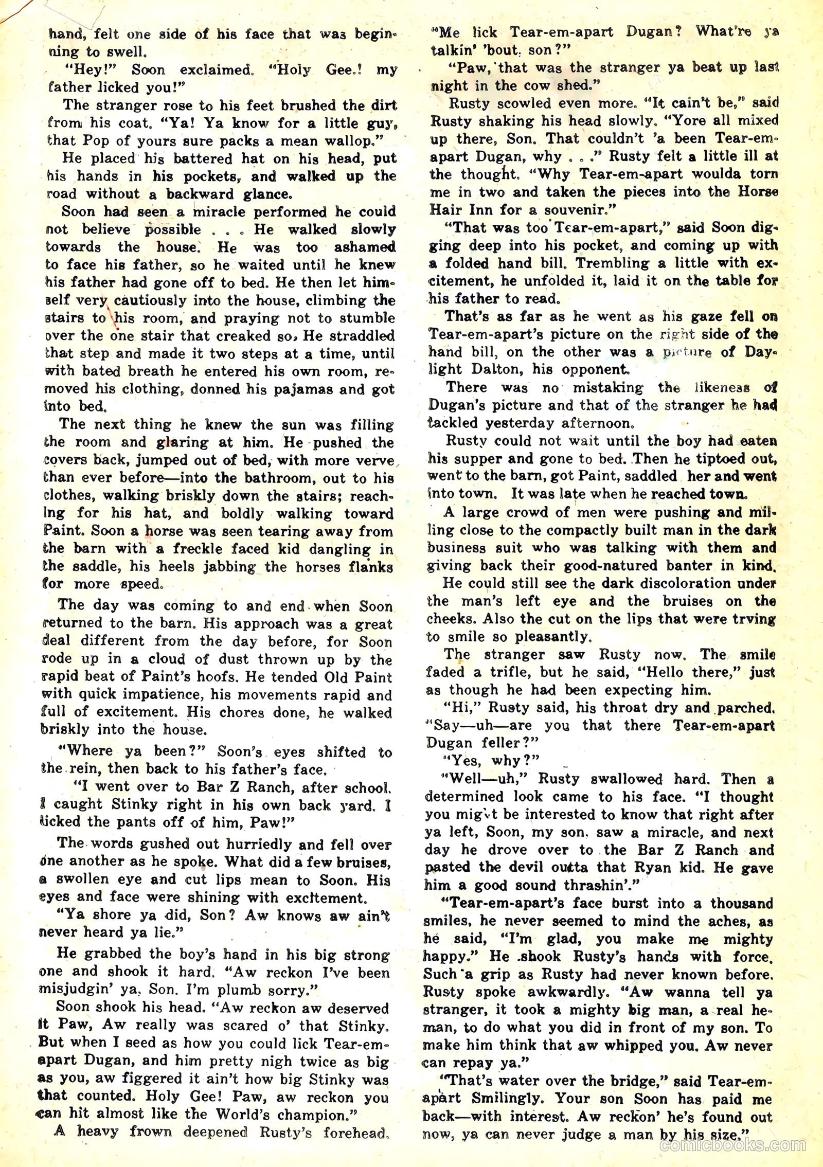 Cowboy Western Comics #19 (1948) — page 19 of 36