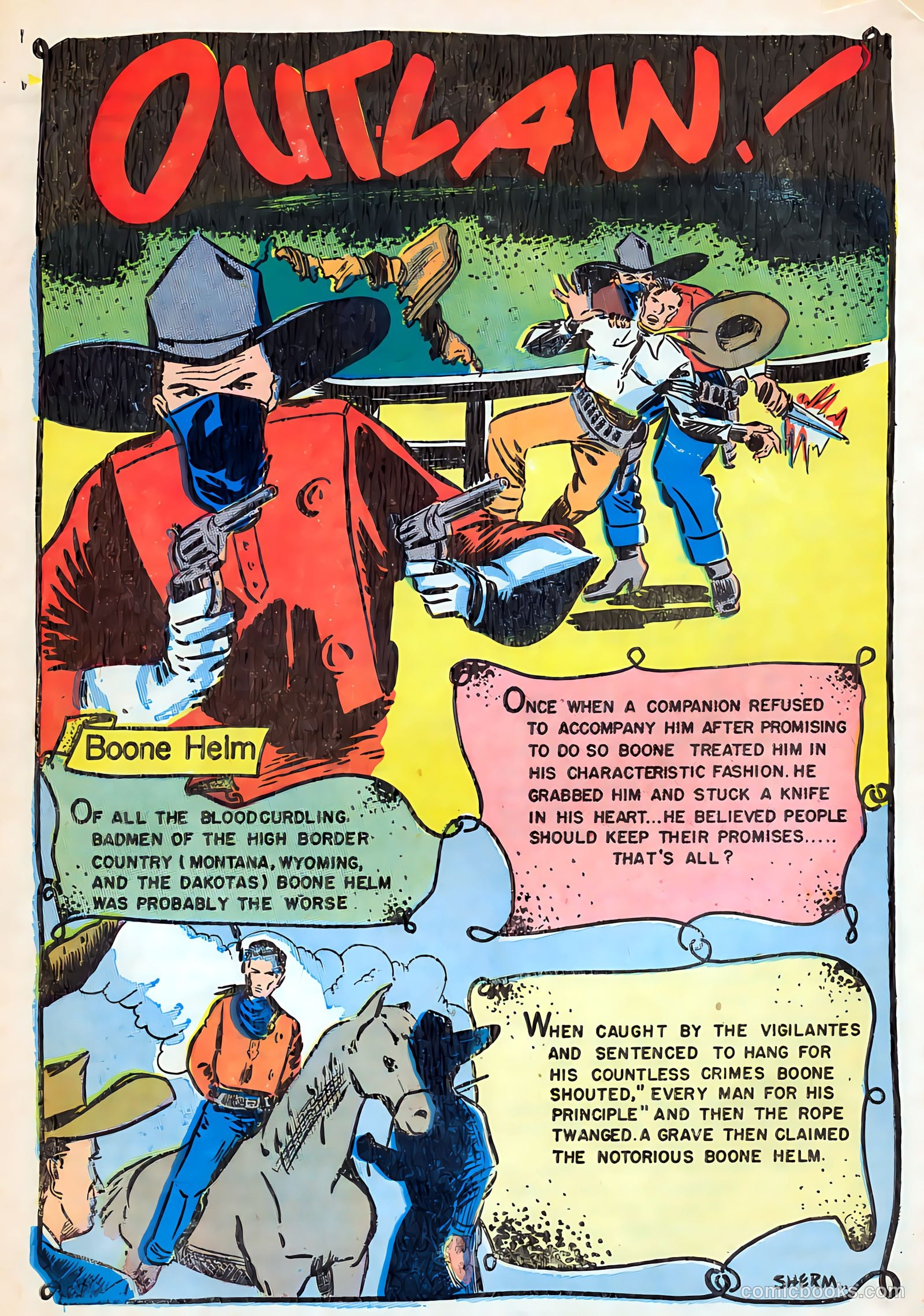 Cowboy Western Comics #19 (1948) — page 20 of 36